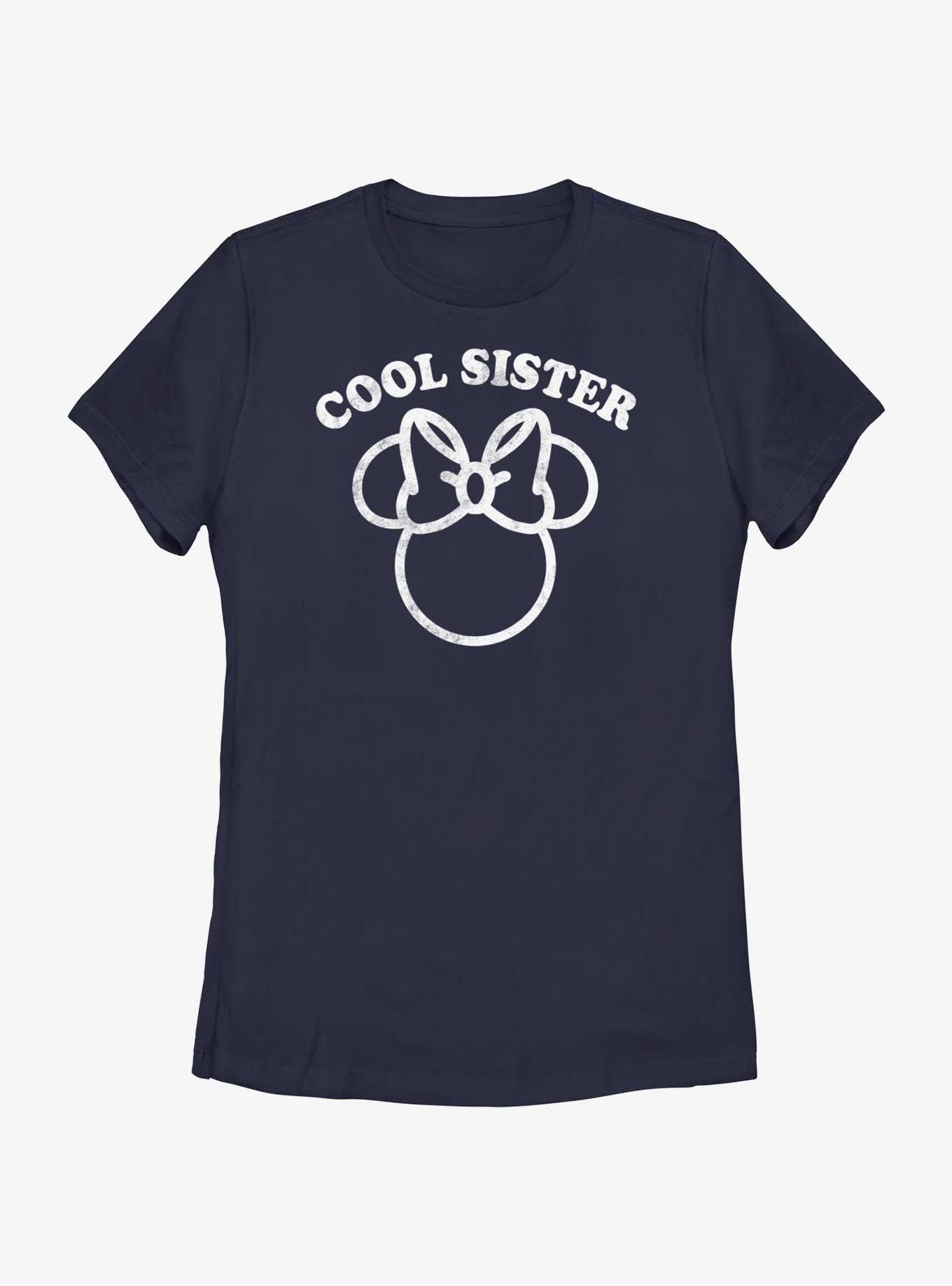 Disney Minnie Mouse Cool Sister Minnie Ears Womens T-Shirt, , hi-res