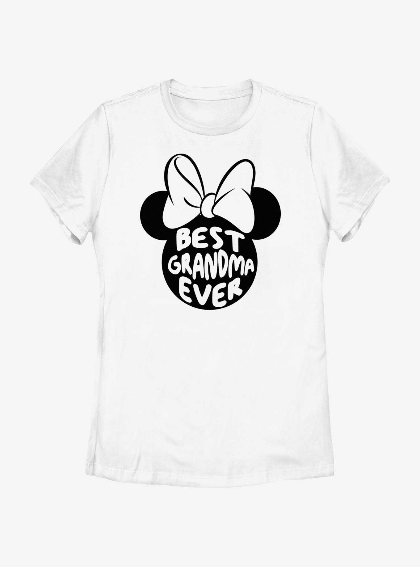 Disney Minnie Mouse Best Grandma Ever Minnie Ears Womens T-Shirt, , hi-res