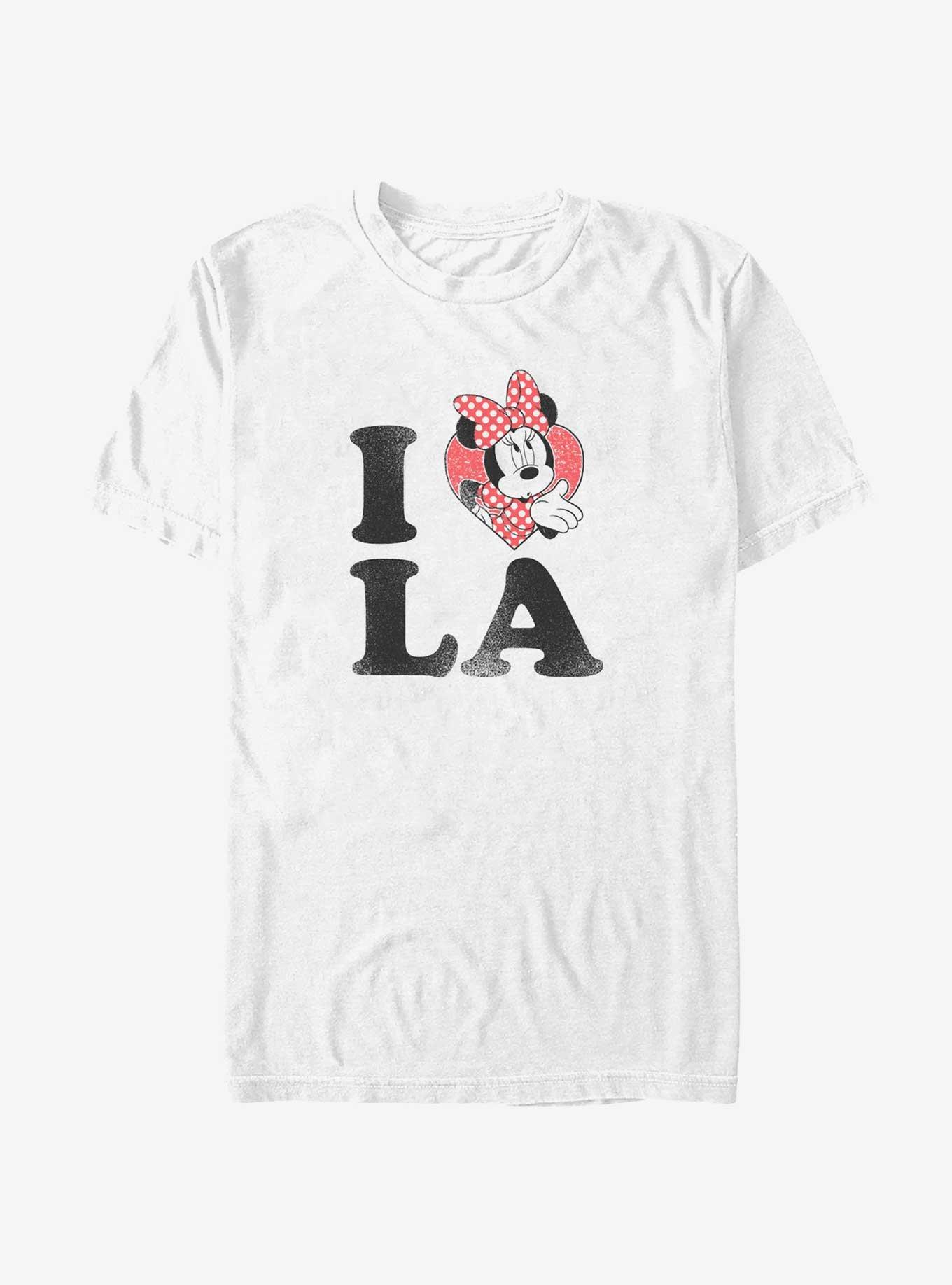 Disney Minnie Mouse I Love LA Minnie T-Shirt, , hi-res