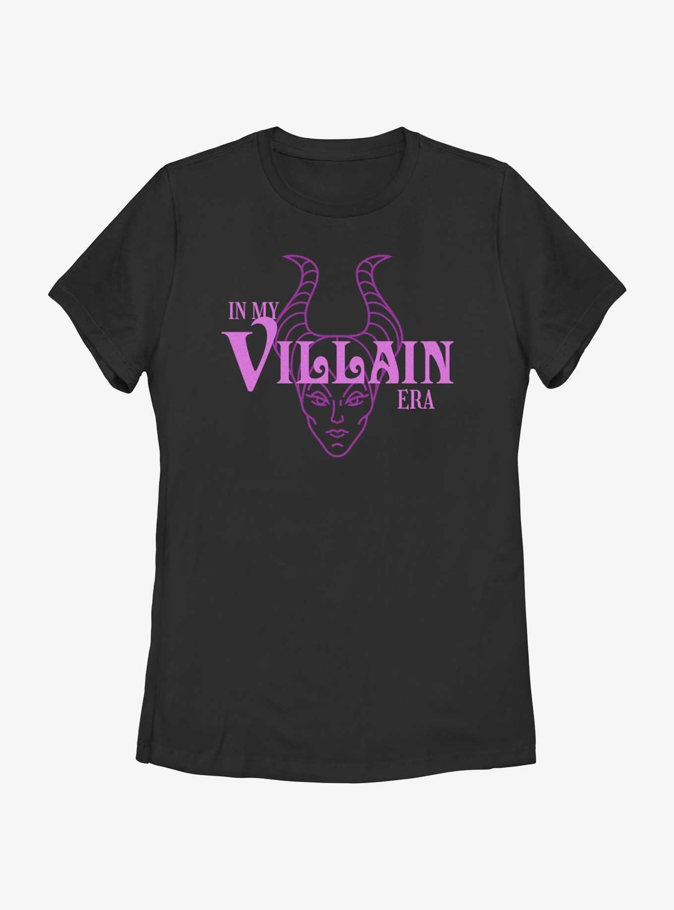 Disney Villains In My Villain Era Womens T-Shirt, BLACK, hi-res