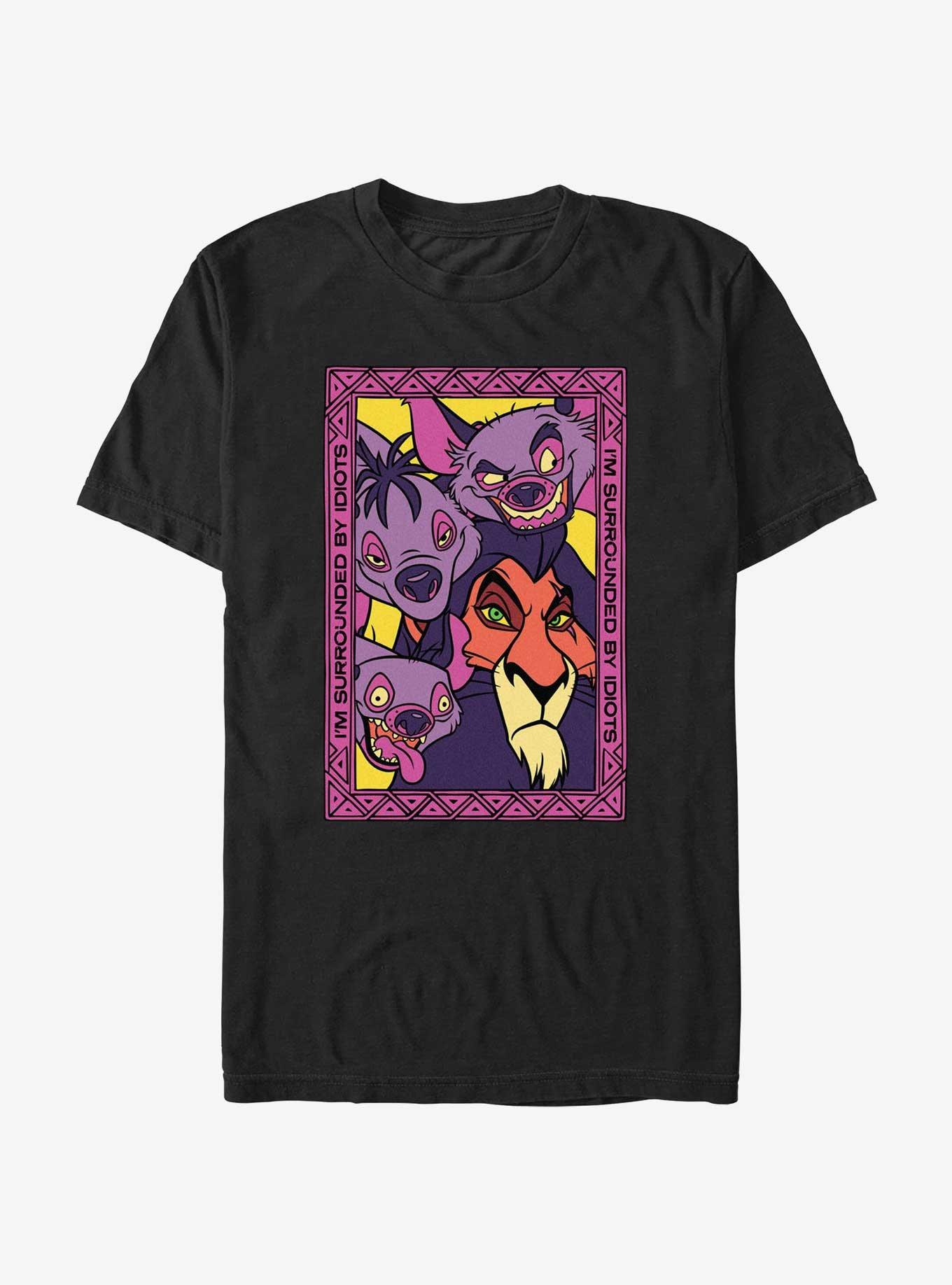 Disney The Lion King Scar and Hyenas Frame T-Shirt, , hi-res