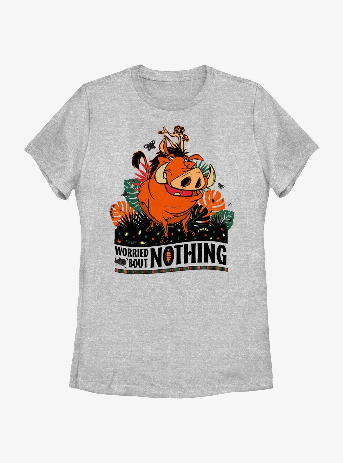 Disney The Lion King Worried Bout Nothing Portrait Womens T-Shirt, , hi-res