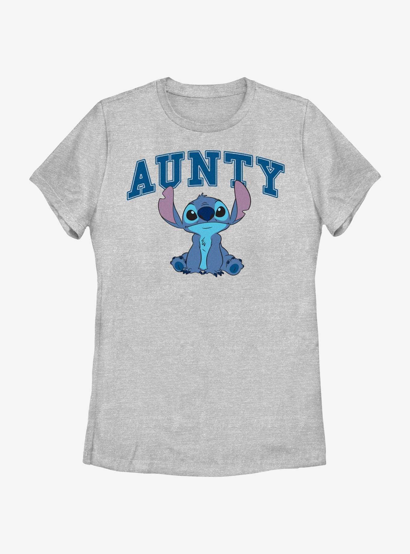 Disney Lilo & Stitch Aunty Stitch Sitting Womens T-Shirt, ATH HTR, hi-res