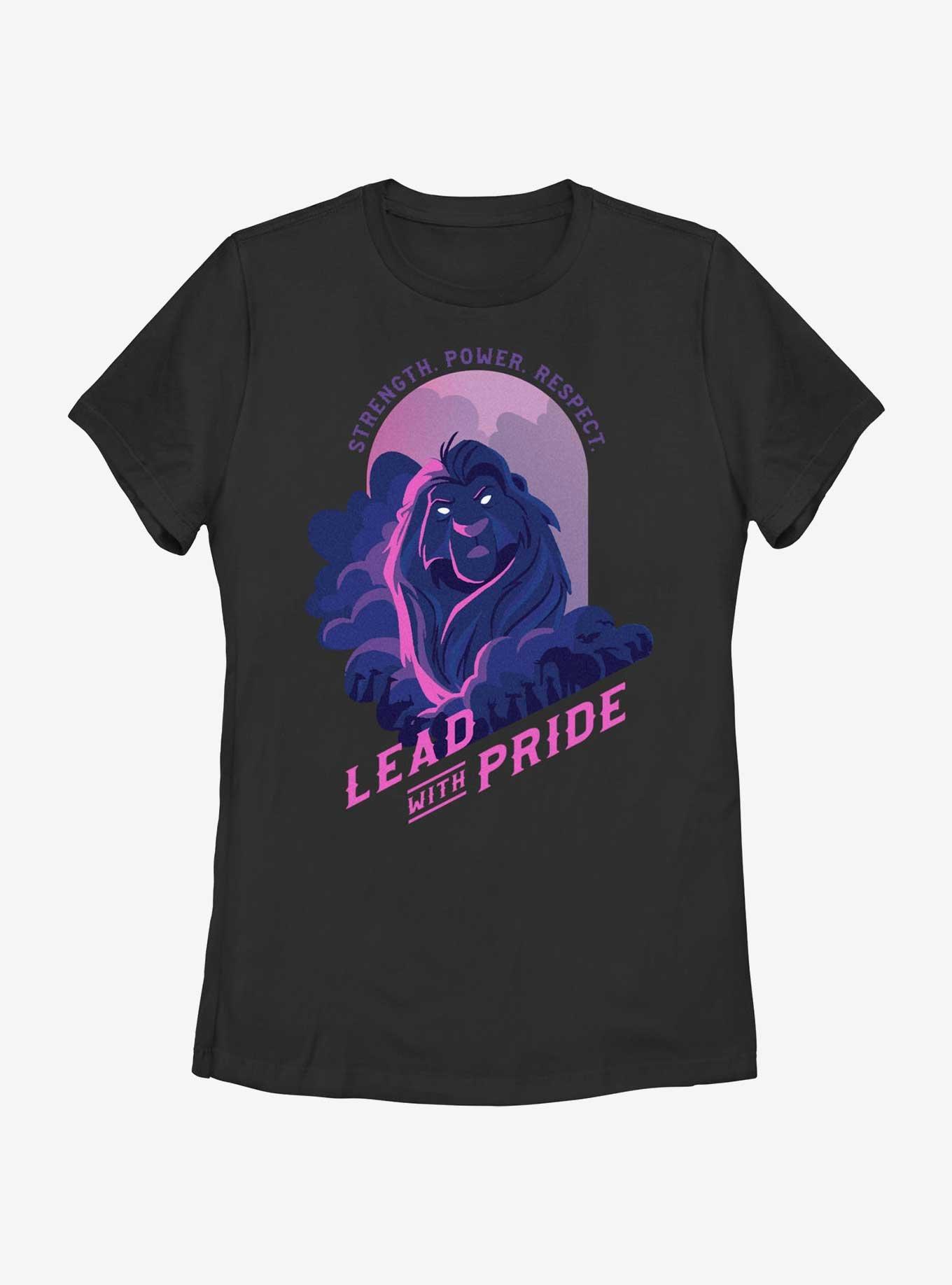 Disney The Lion King Lead With Pride Womens T-Shirt, BLACK, hi-res