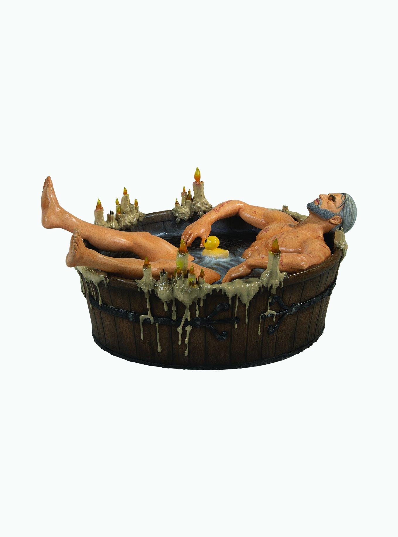 Dark Horse Comics The Witcher 3: Wild Hunt Geralt in the Bath Figure, , hi-res