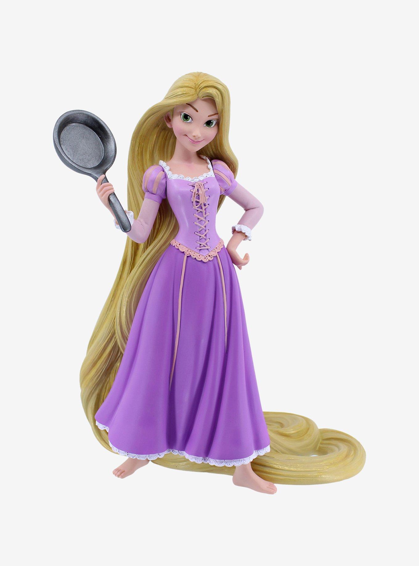 Enesco Disney Showcase Tangled 15th Anniversary Rapunzel Frying Pan Figure, , hi-res