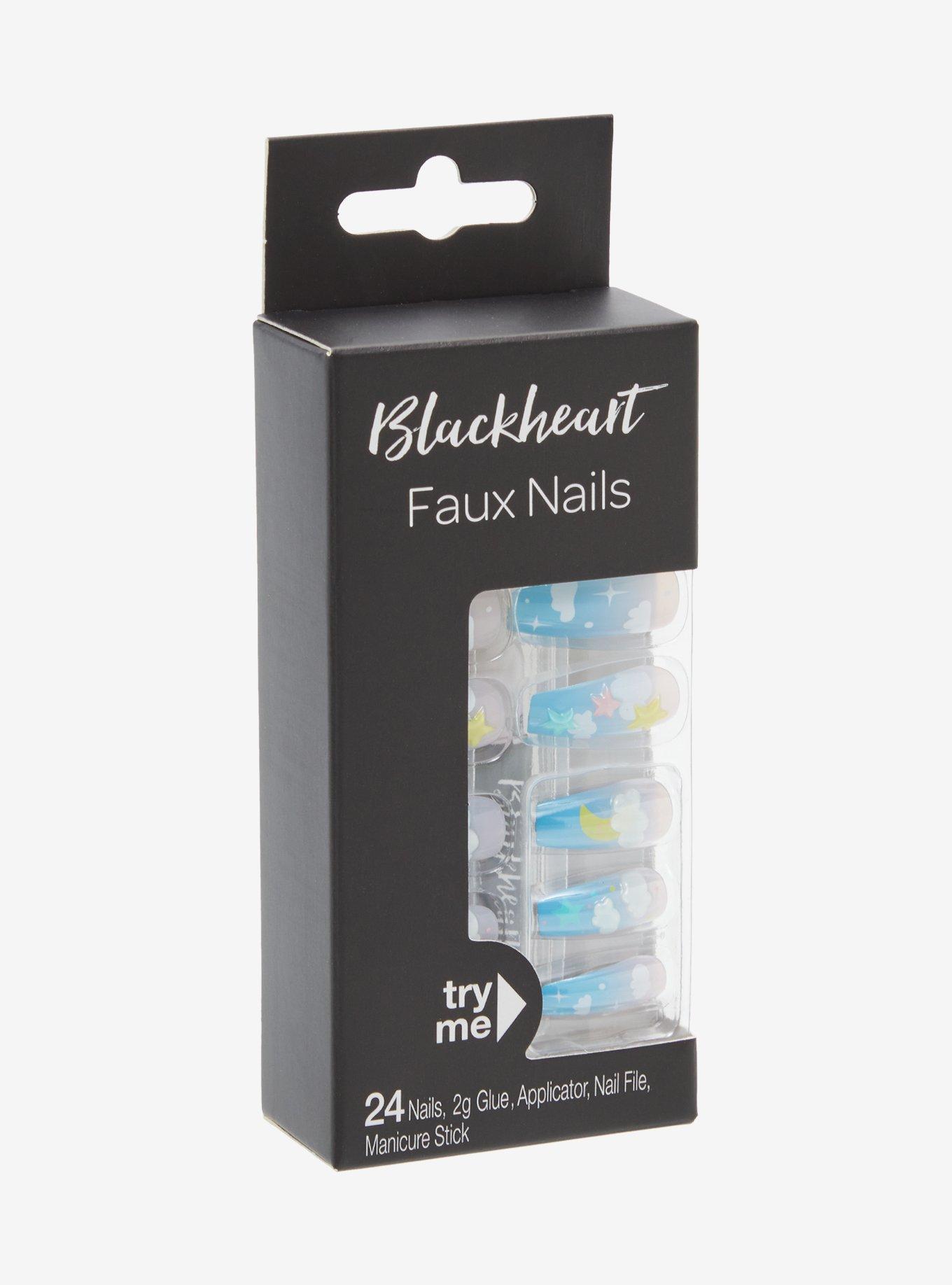 Blackheart Dreamy Clouds Press-On Nails, , hi-res