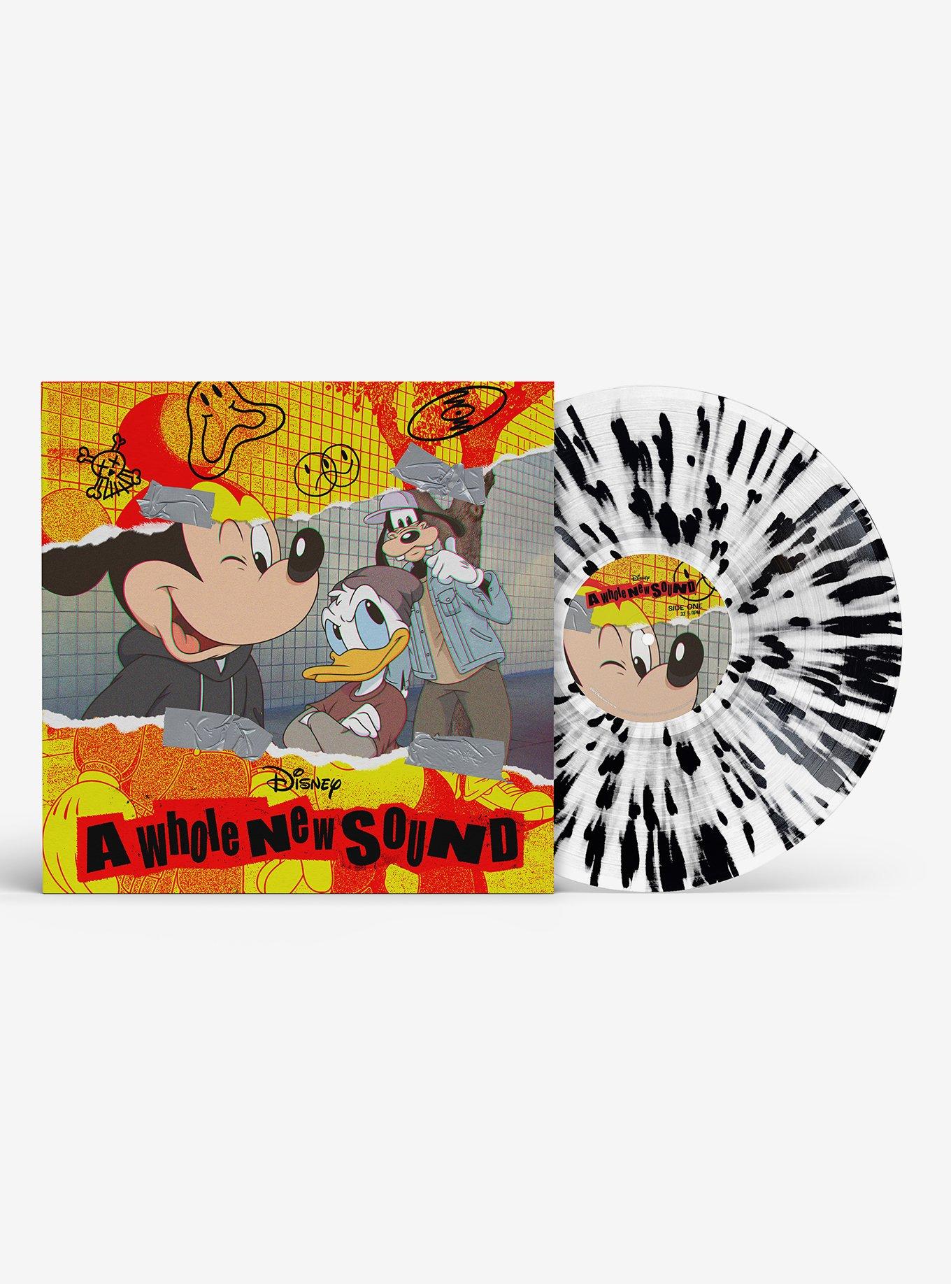 Disney A Whole New Sound (Black/White Splatter) Vinyl LP | Hot Topic