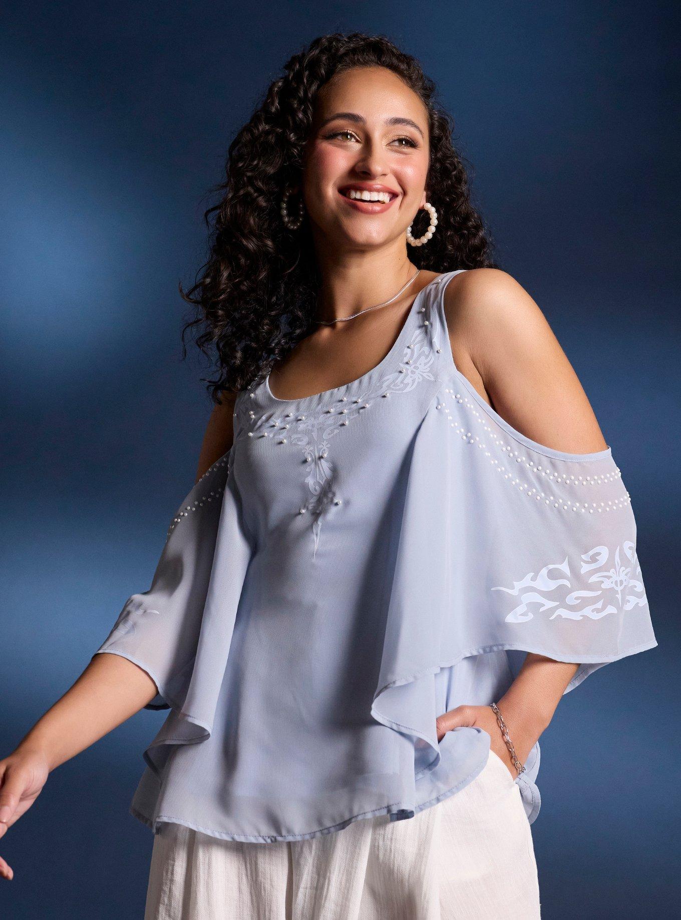 Her Universe Star Wars Padme Pearl Cold Shoulder Top Her Universe Exclusive
