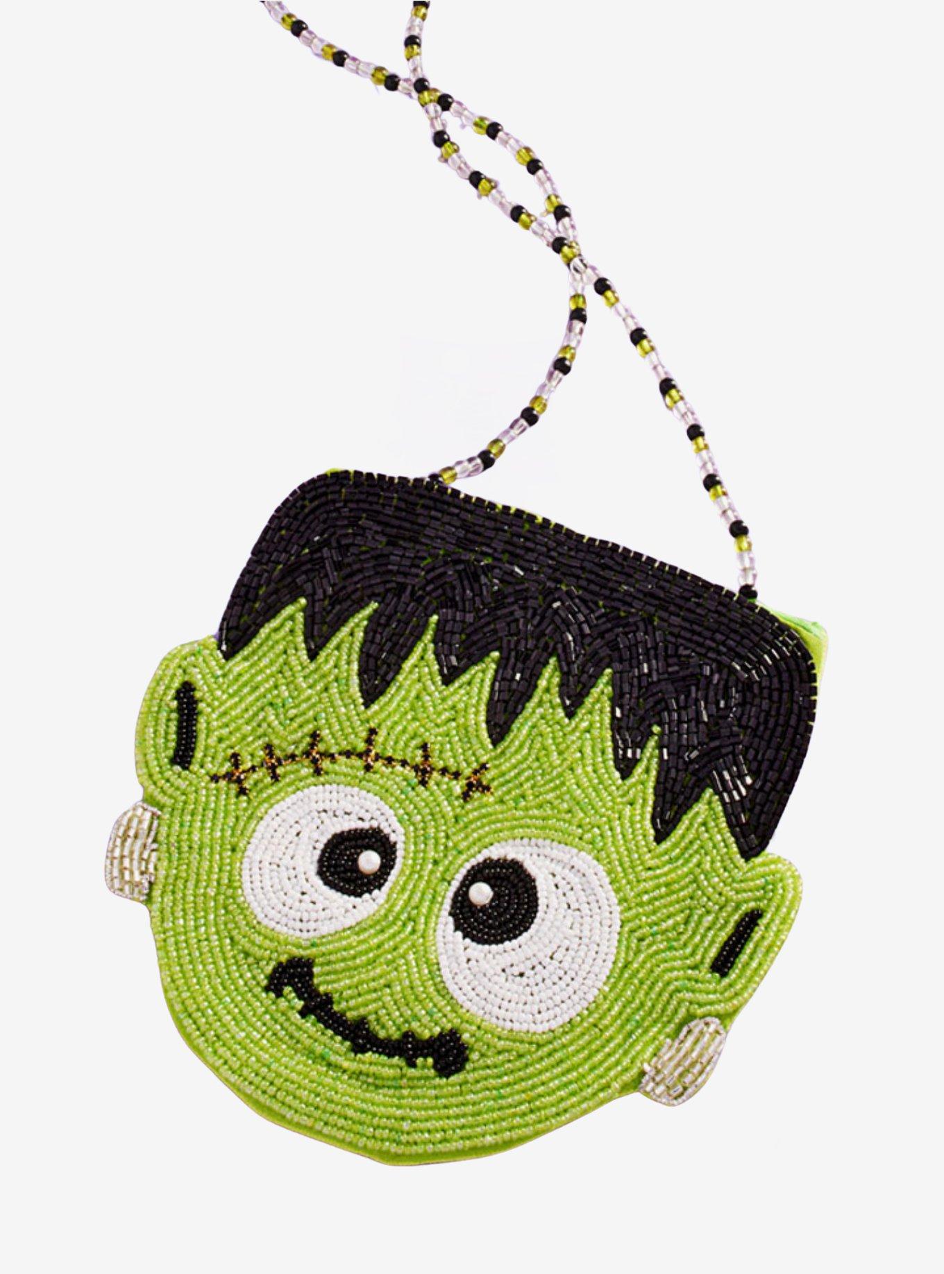 Frankenstein Beaded Mini Crossbody Bag, , hi-res