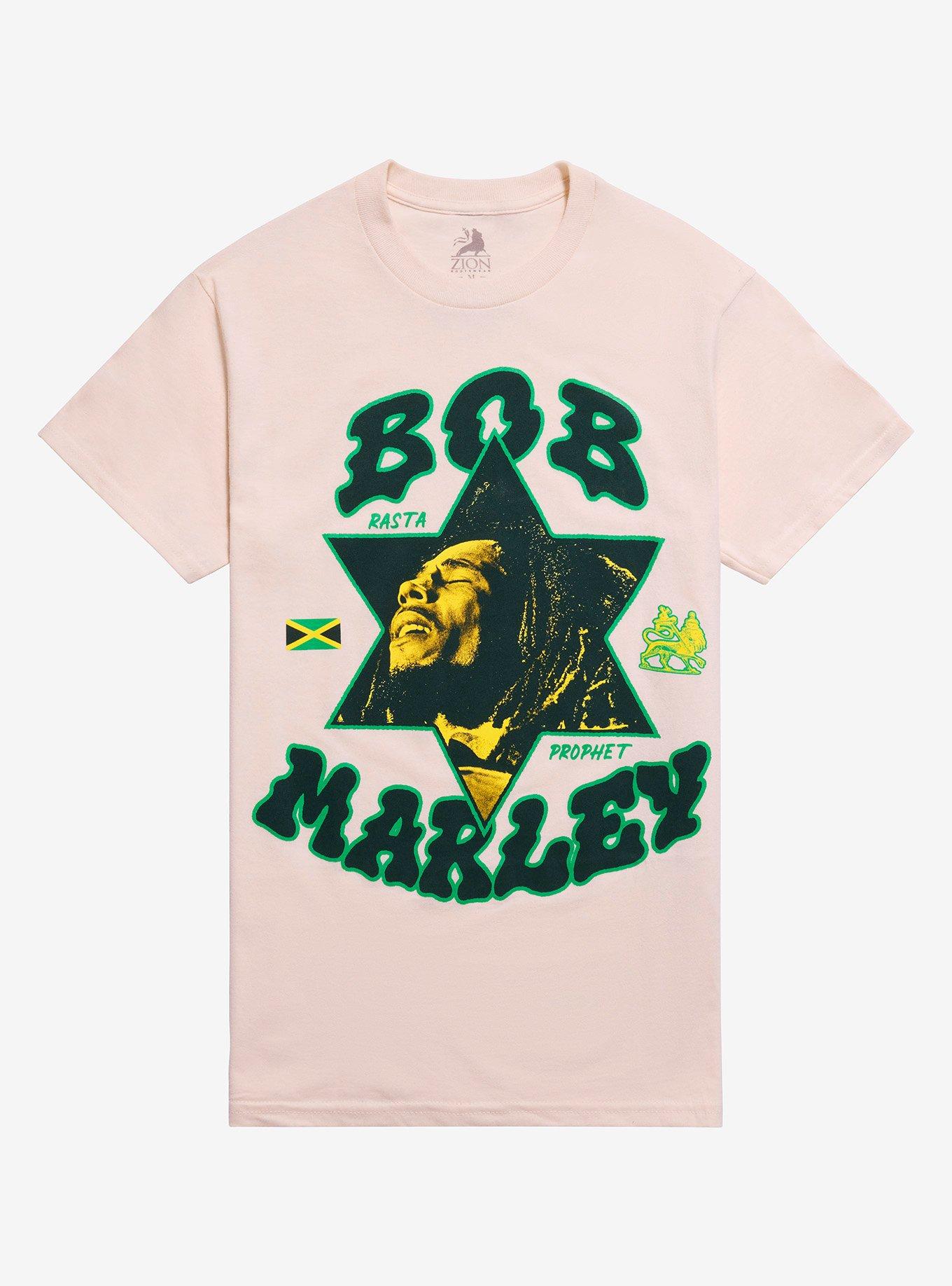 Bob Marley Rasta Prophet Relaxed Fit Girls T-Shirt, , hi-res