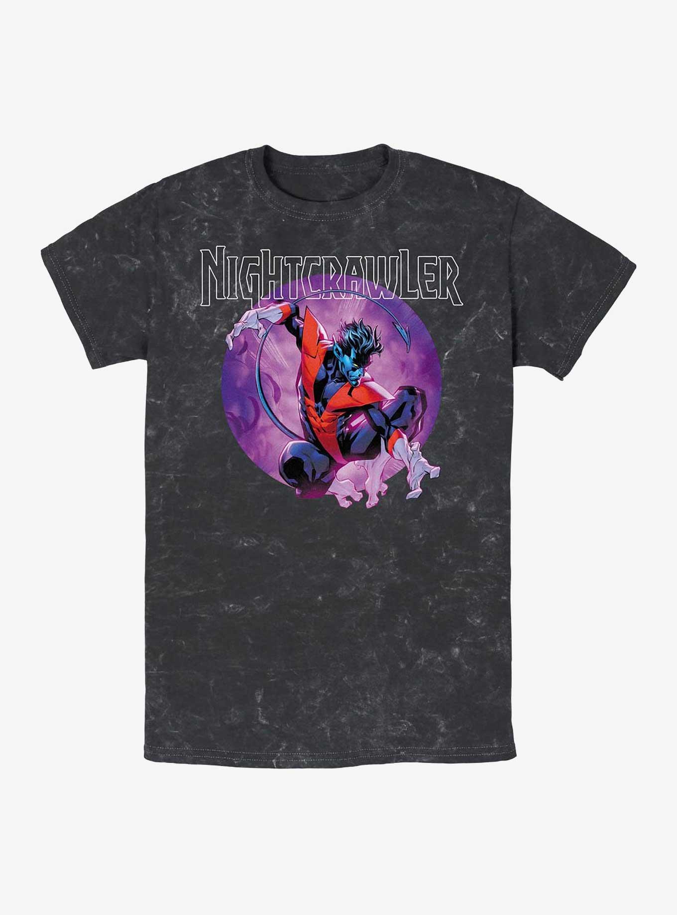 X-Men Framed Nightcrawler Mineral Wash T-Shirt, , hi-res