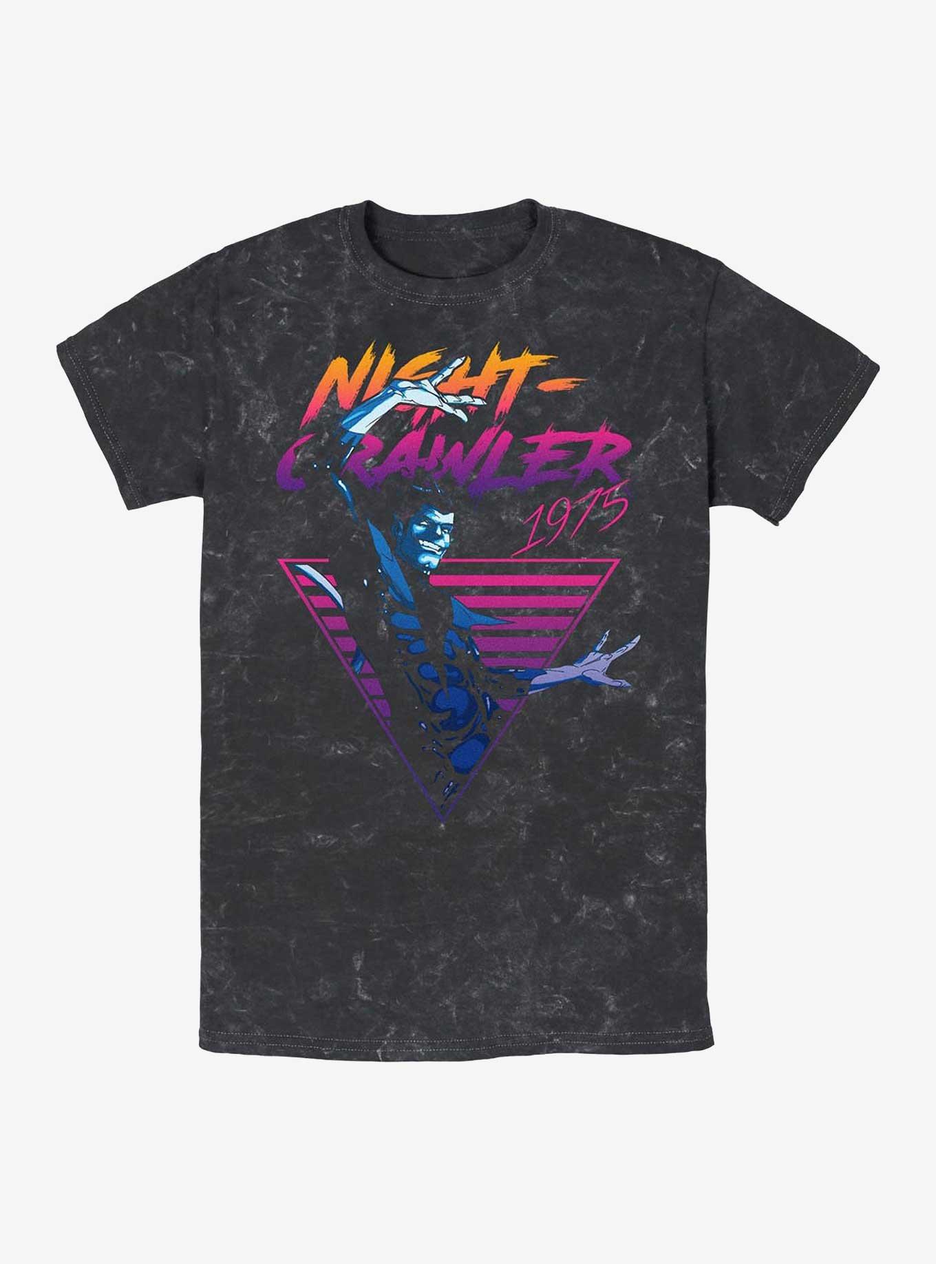 X-Men Retro Nightcrawler Mineral Wash T-Shirt, , hi-res