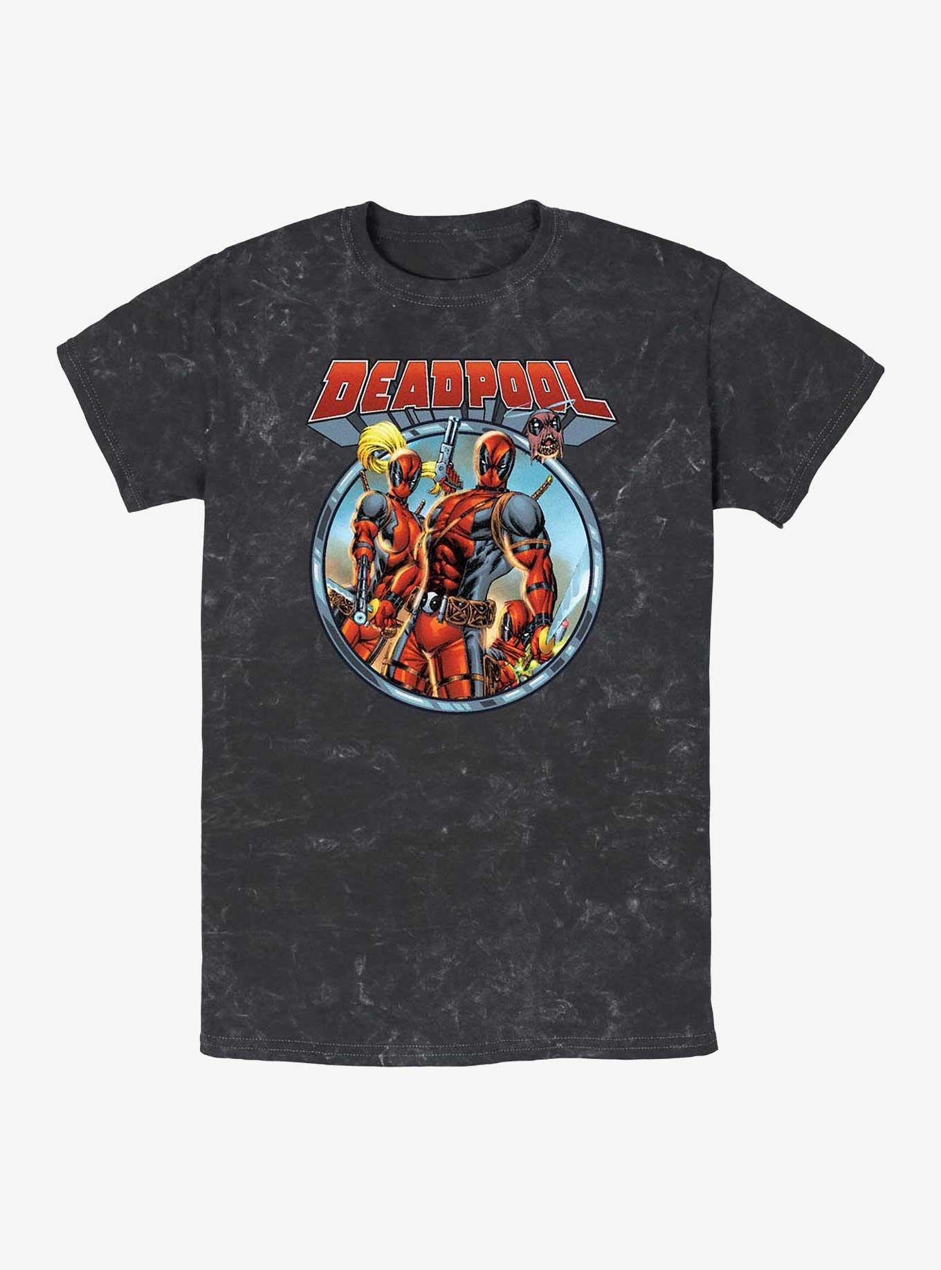 Marvel Deadpool Corps Mineral Wash T-Shirt, , hi-res