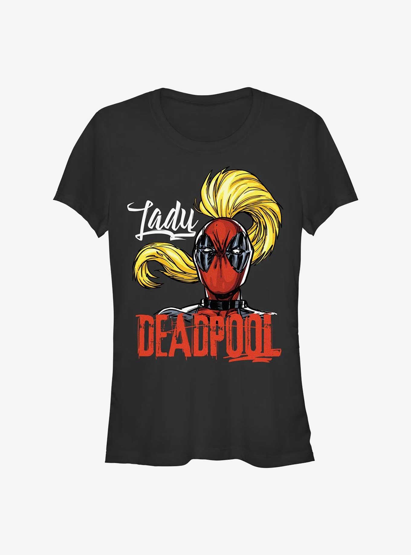 Marvel Lady Deadpool Gaze Girls T-Shirt, , hi-res