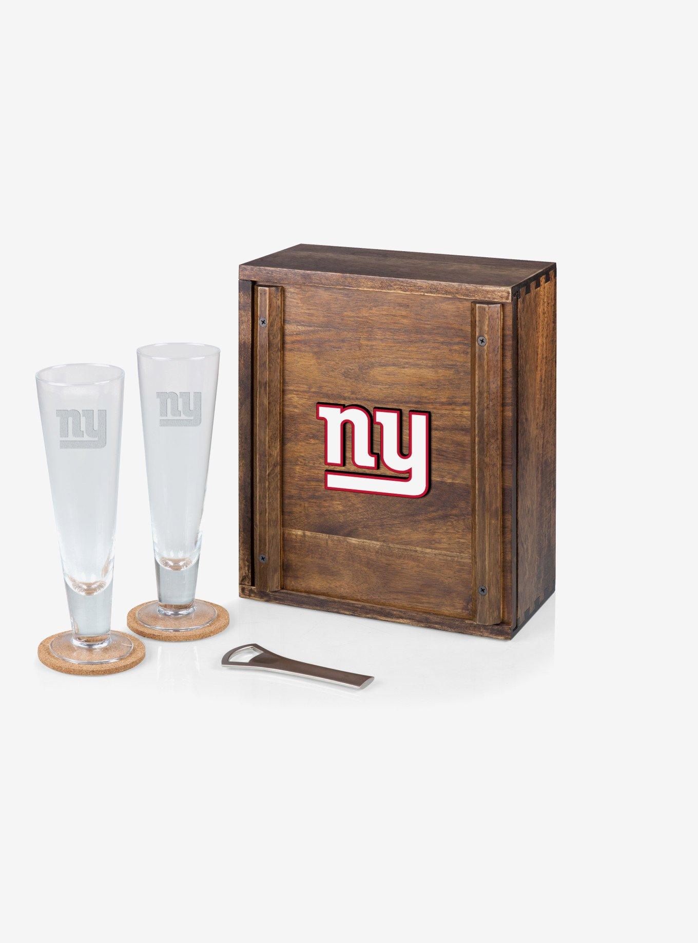 NFL New York Giants Pilsner Glass Gift Set, , hi-res