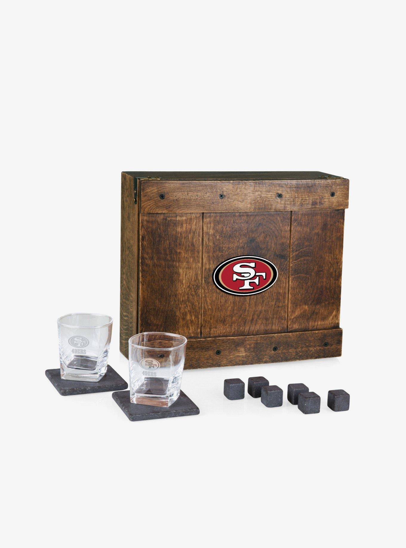 NFL San Francisco 49ers Whiskey Box Gift Set, , hi-res