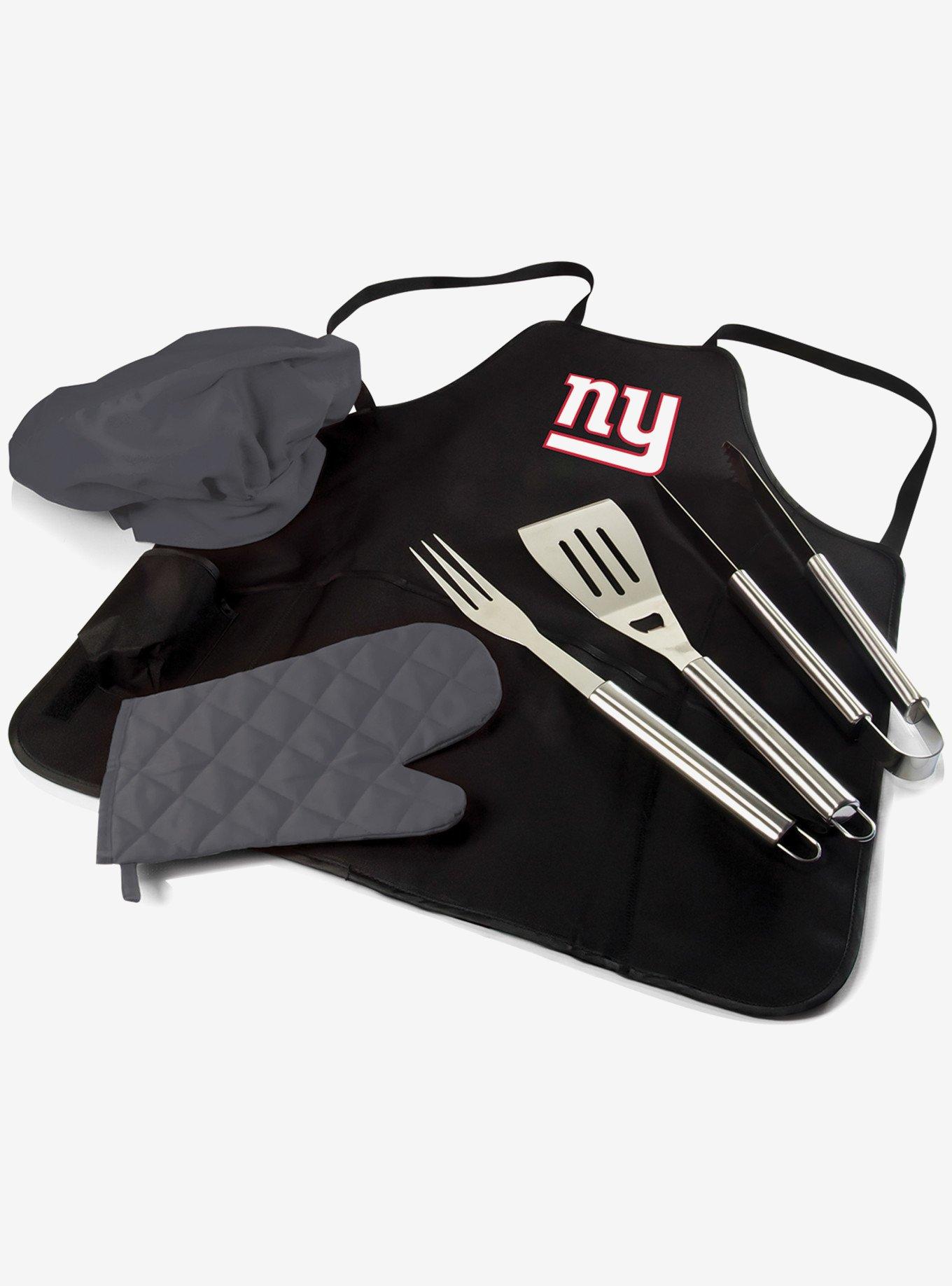 NFL New York Giants BBQ Apron Tote Grill Set, , hi-res