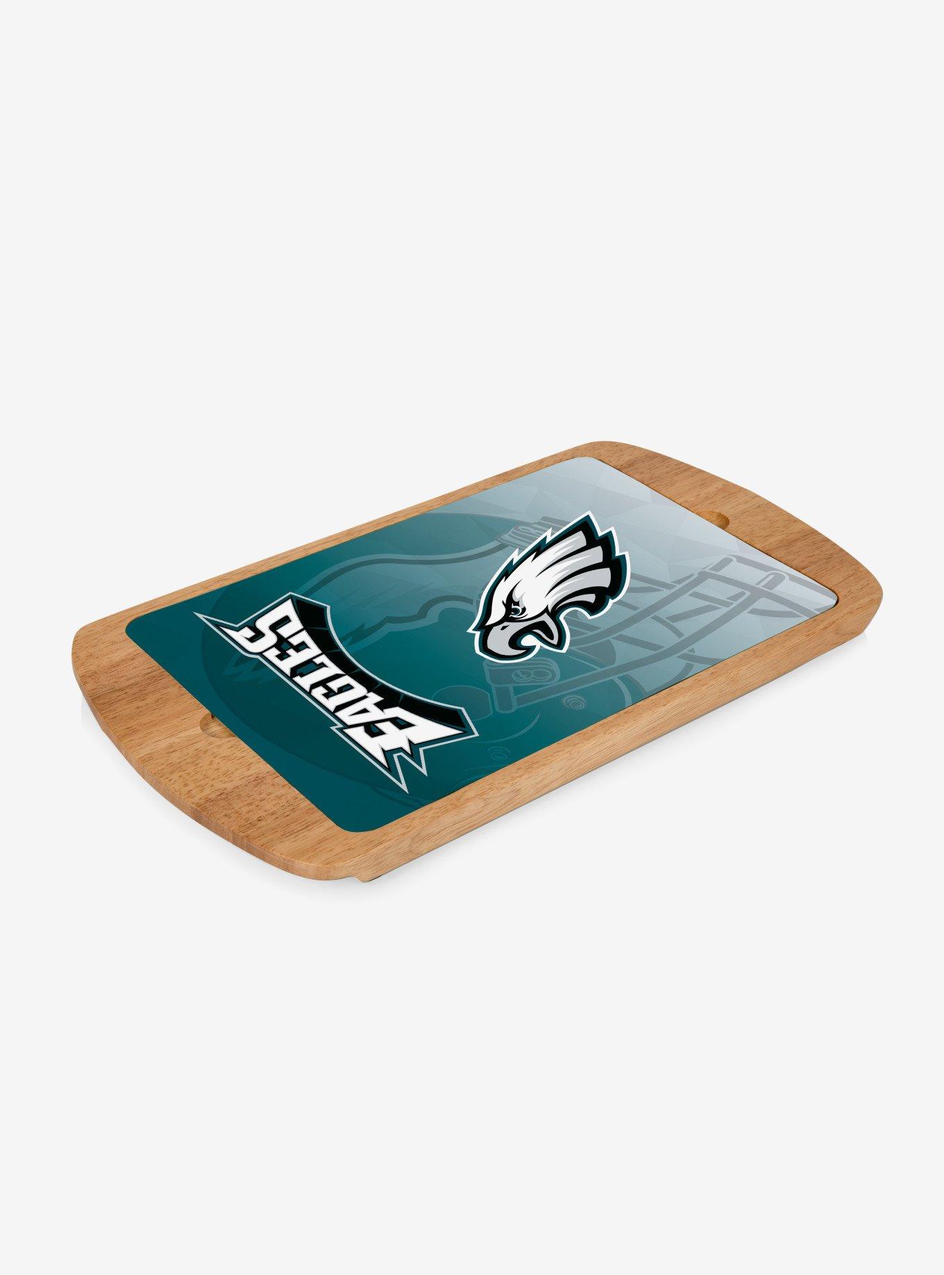 NFL Philadelphia Eagles Football Field Glass Top Cutting Board, , hi-res