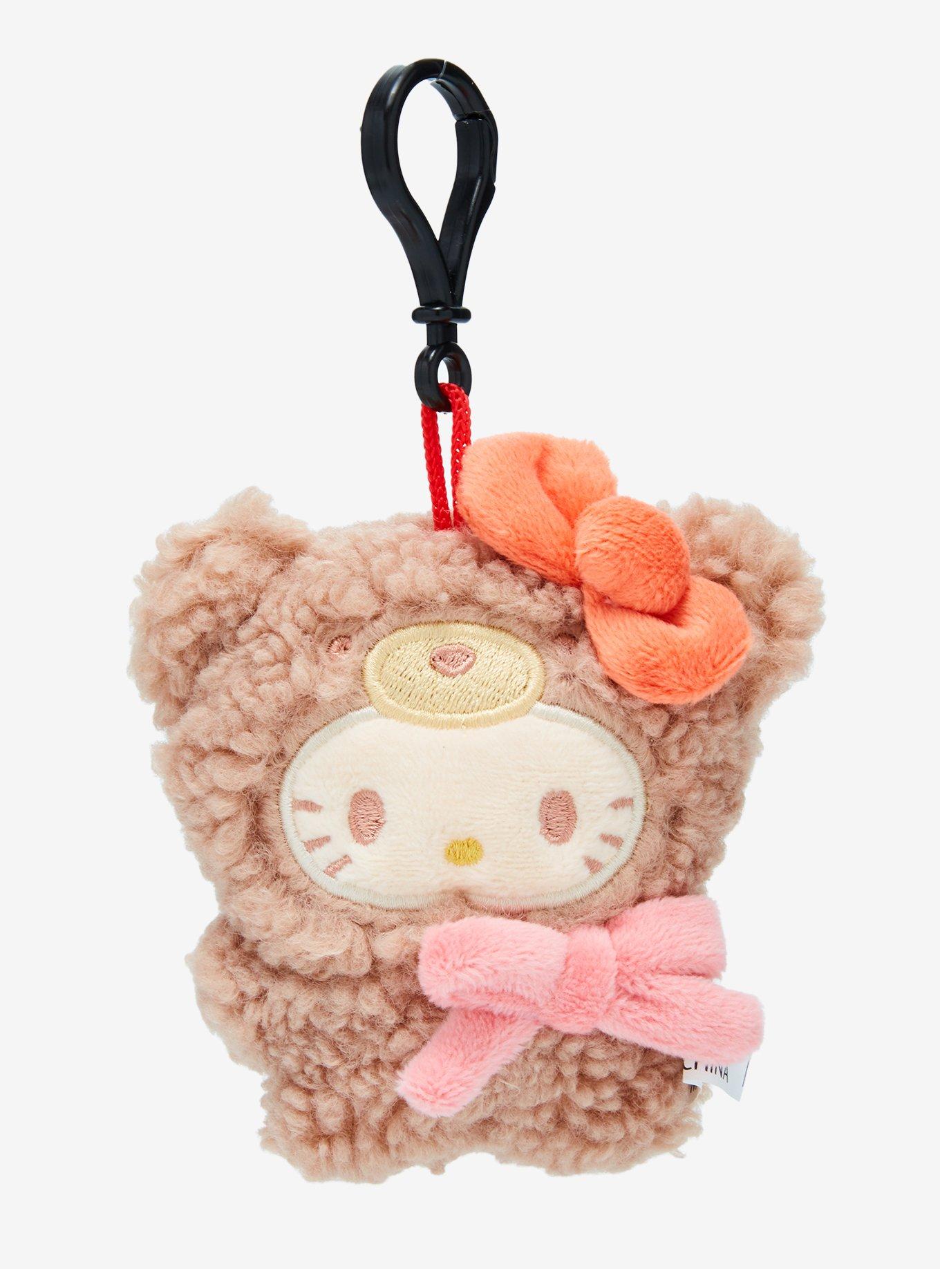 Hello Kitty Latte Bear Plush Key Chain, , hi-res