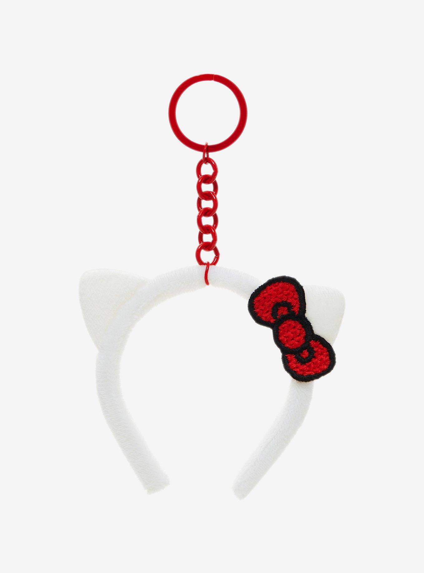 Hello Kitty Mini Headband Key Chain, , hi-res