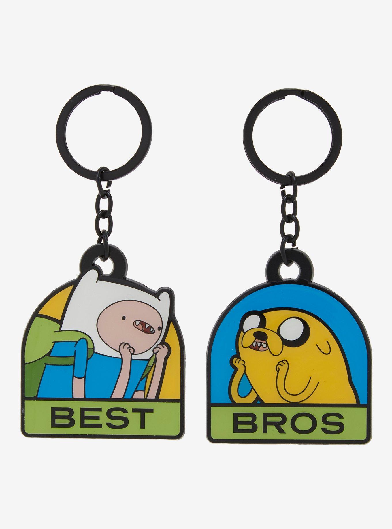 Adventure Time Finn & Jake Best Friend Key Chain Set, , hi-res