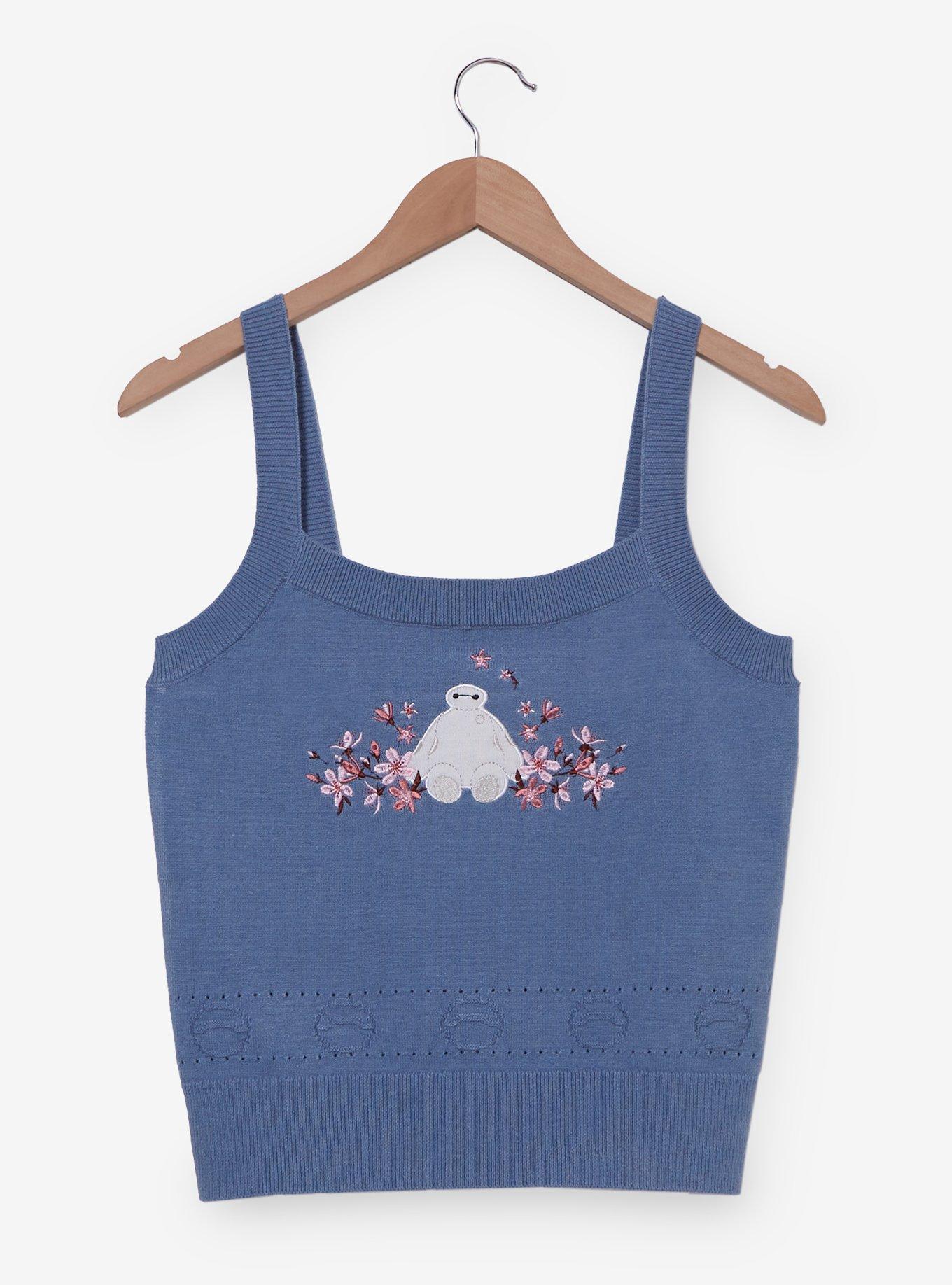 Disney Big Hero 6 Baymax Floral Knit Tank, , hi-res