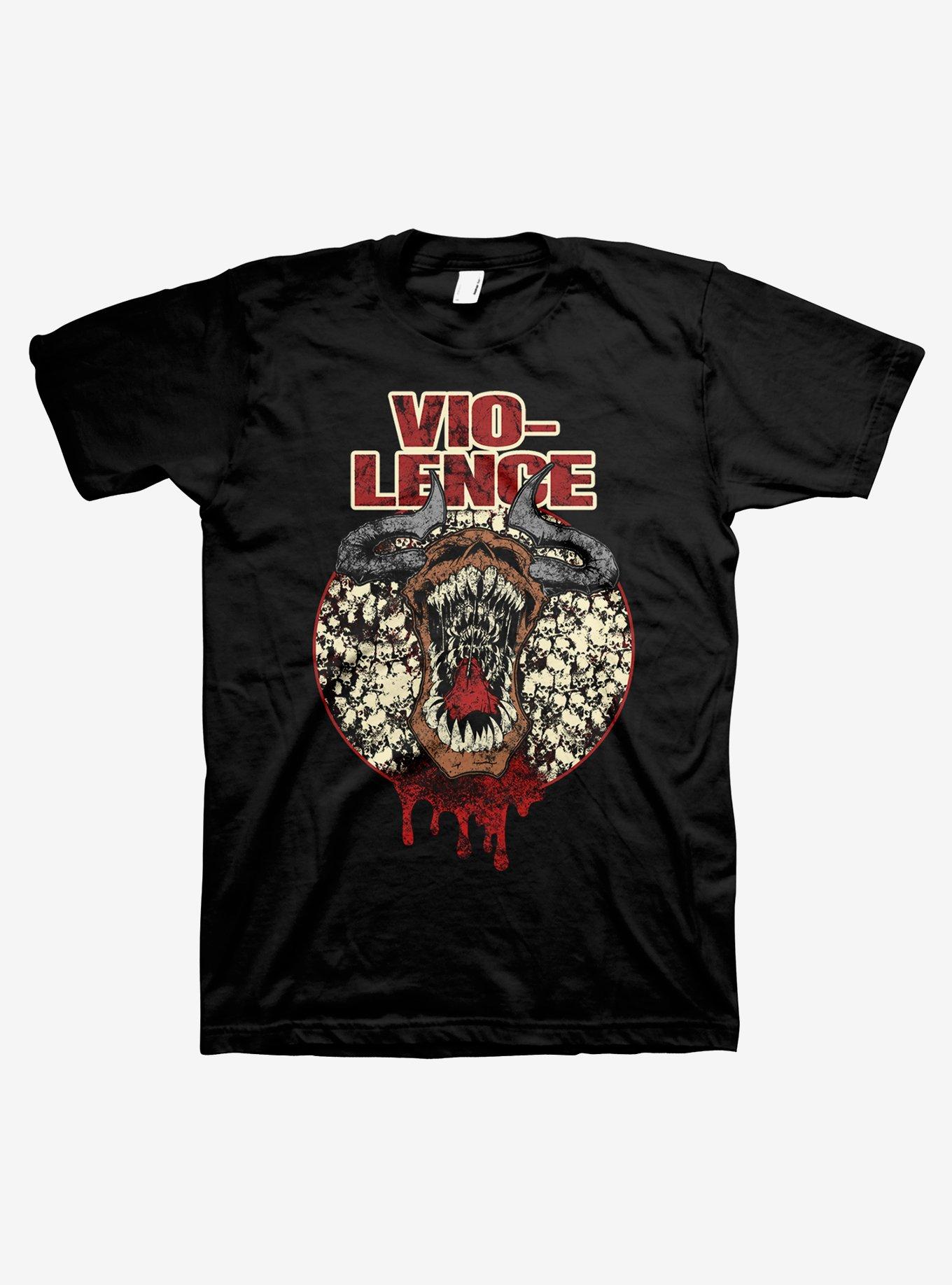 Vio-Lence Monster Teeth T-Shirt, , hi-res