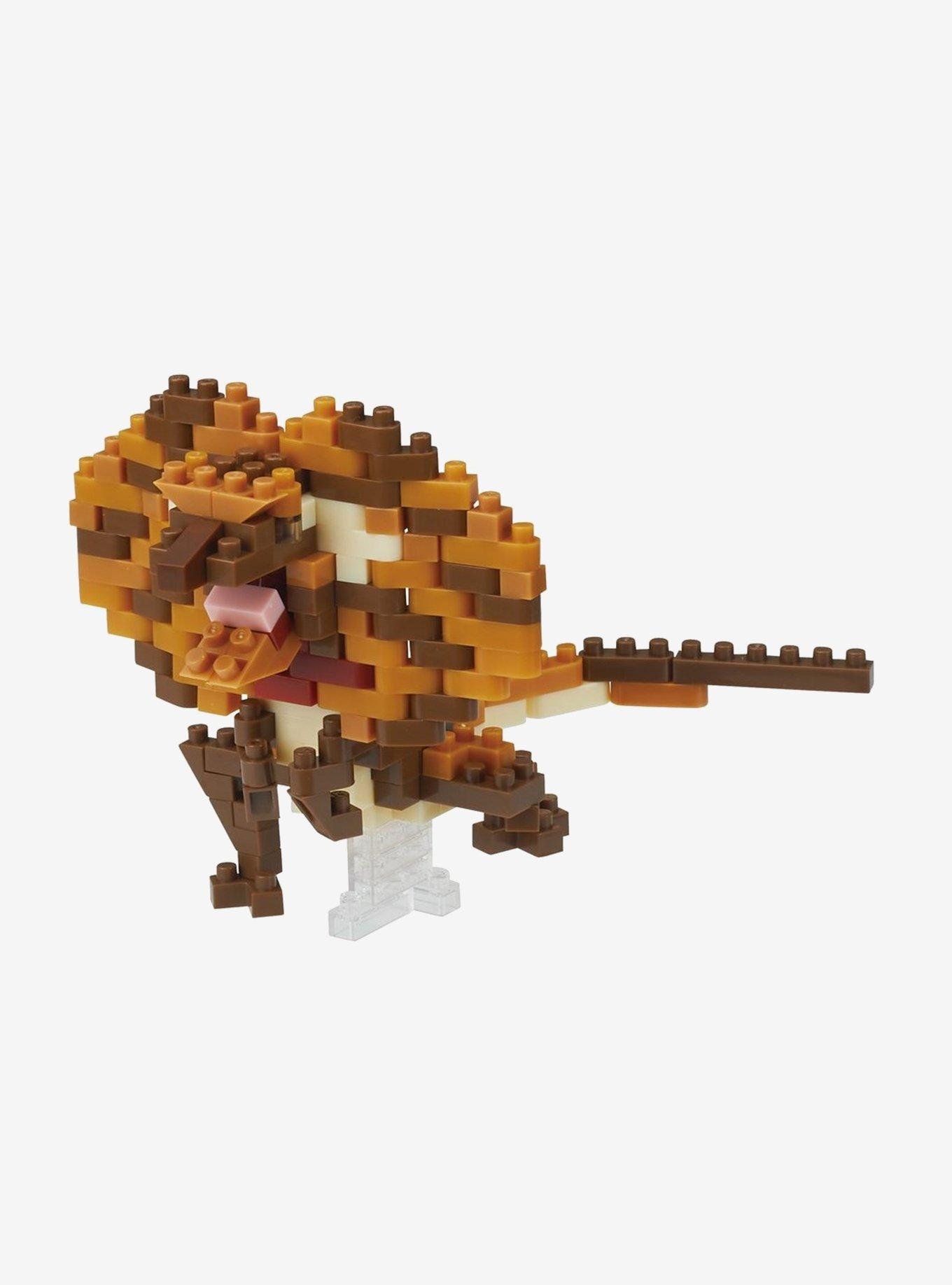 Kawada Nanoblock Reptilia Collection Series Frilled Lizard Build Kit, , hi-res