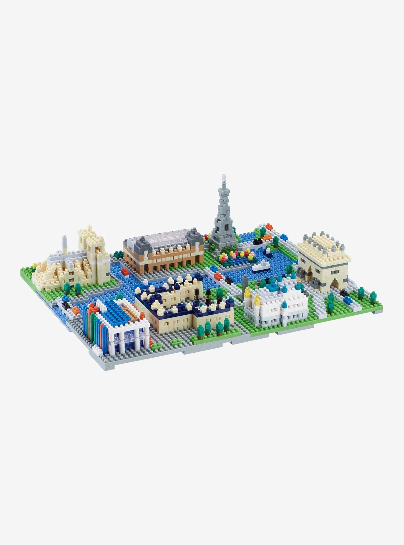 Kawada World Famous Cities Nanoblock Paris Build Set, , hi-res