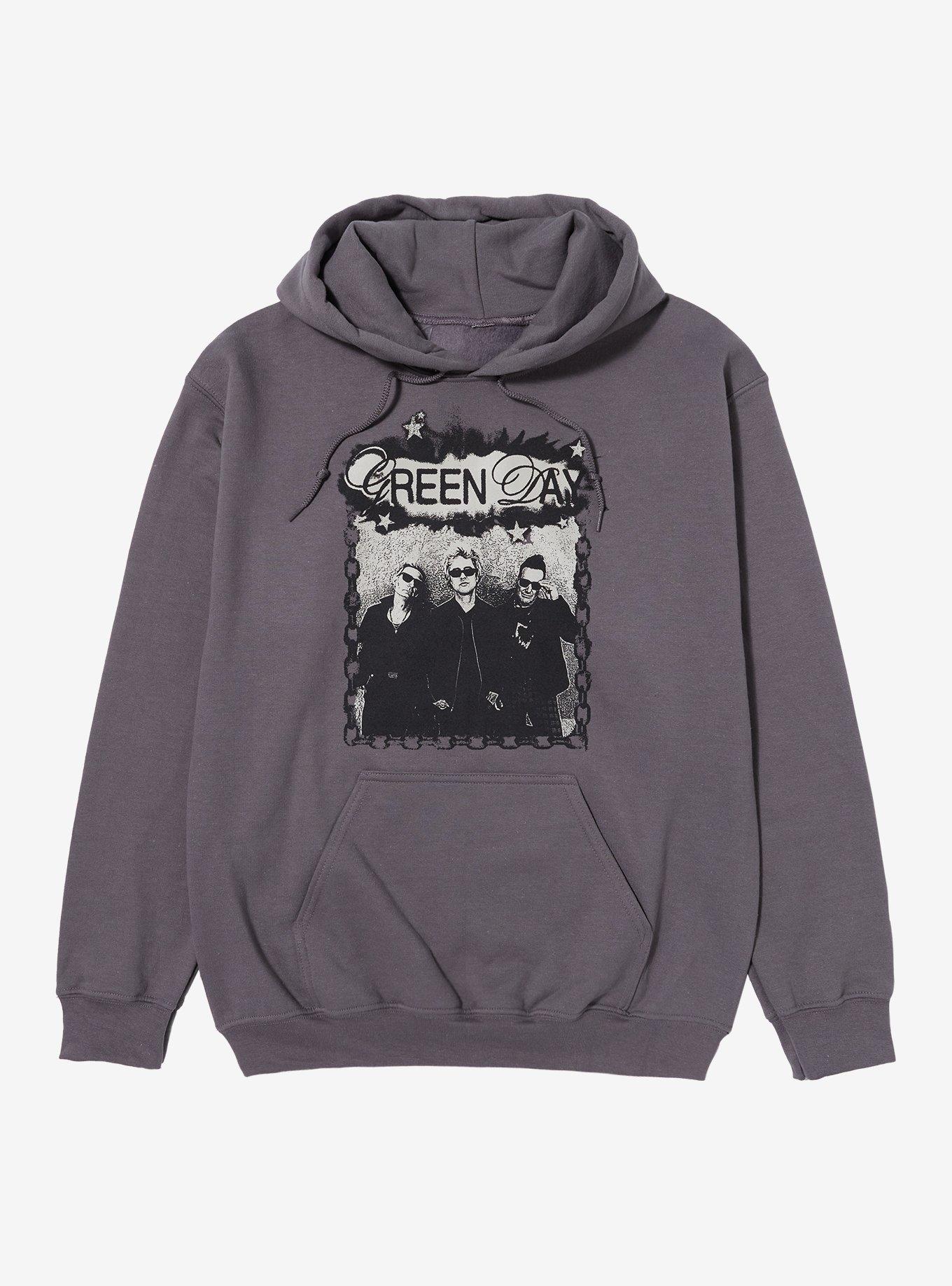 Green day hoodie hot topic sale