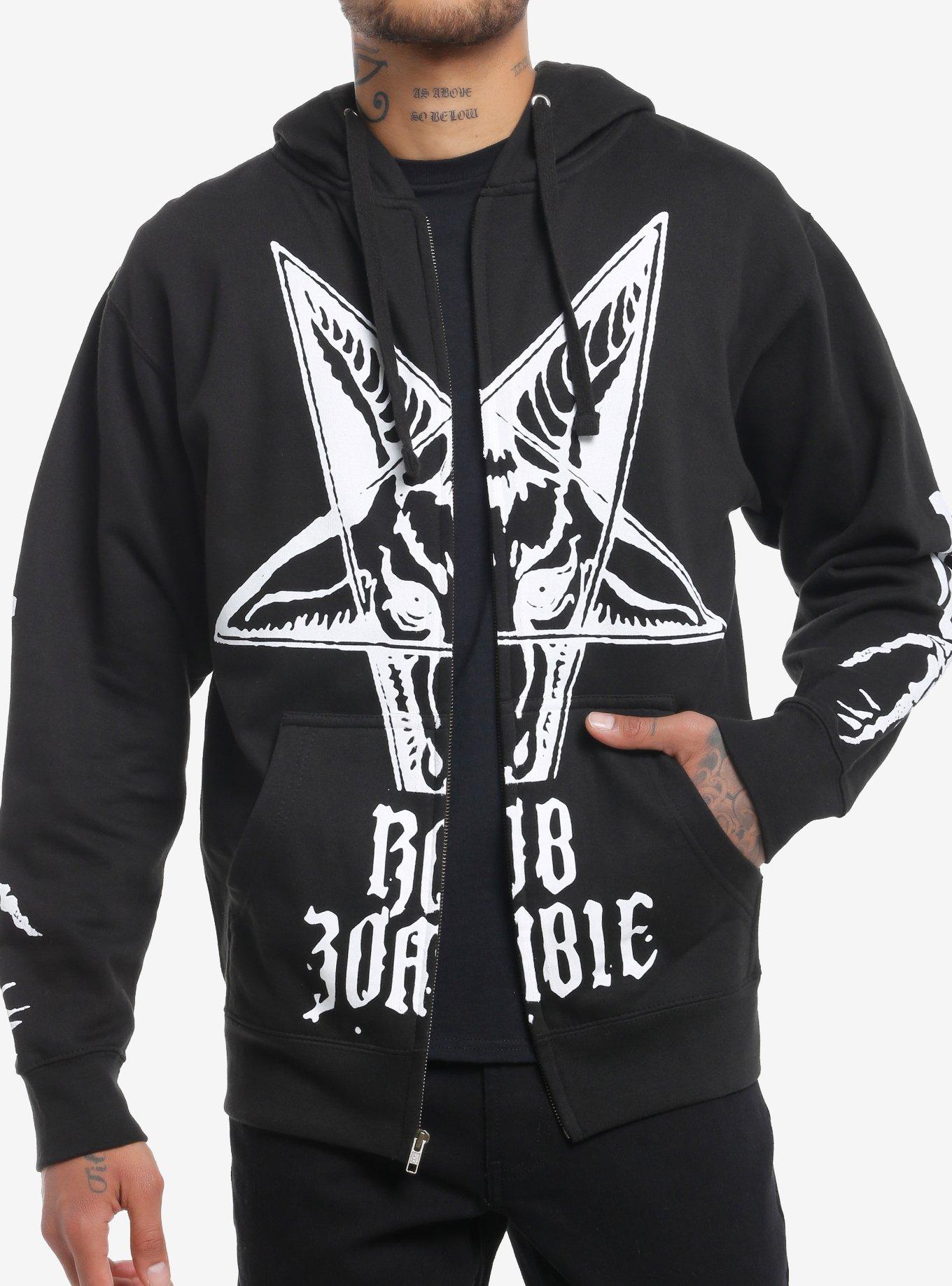 Rob Zombie Pentagoat Hoodie, , hi-res