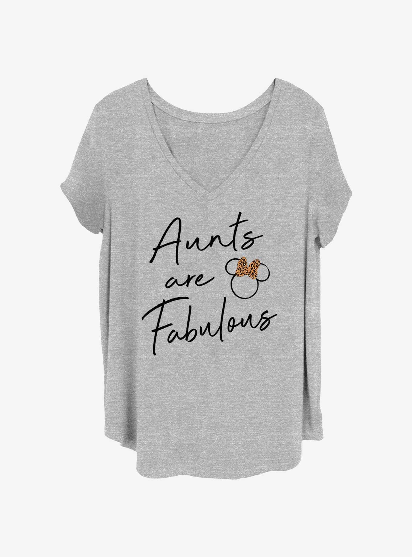 Disney Minnie Mouse Fab Aunt Girls T-Shirt Plus Size