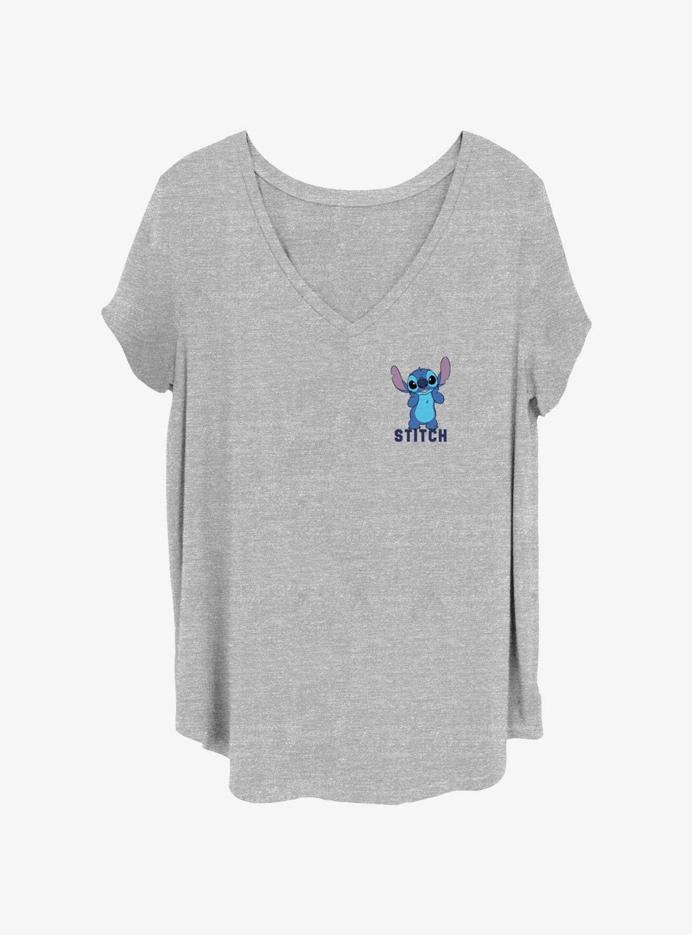 Disney Lilo & Stitch Pocket Pose Girls T-Shirt Plus Size, , hi-res