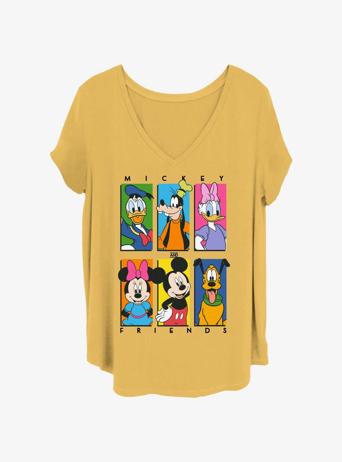 Disney Mickey Mouse Six Up Girls T-Shirt Plus Size