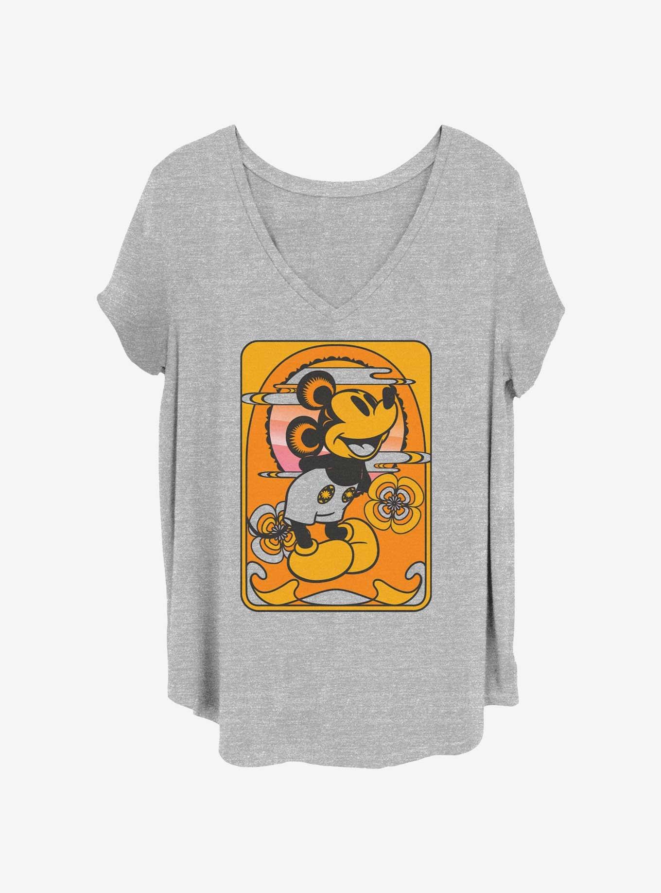 Disney Mickey Mouse Groovy Tarot Girls T-Shirt Plus Size