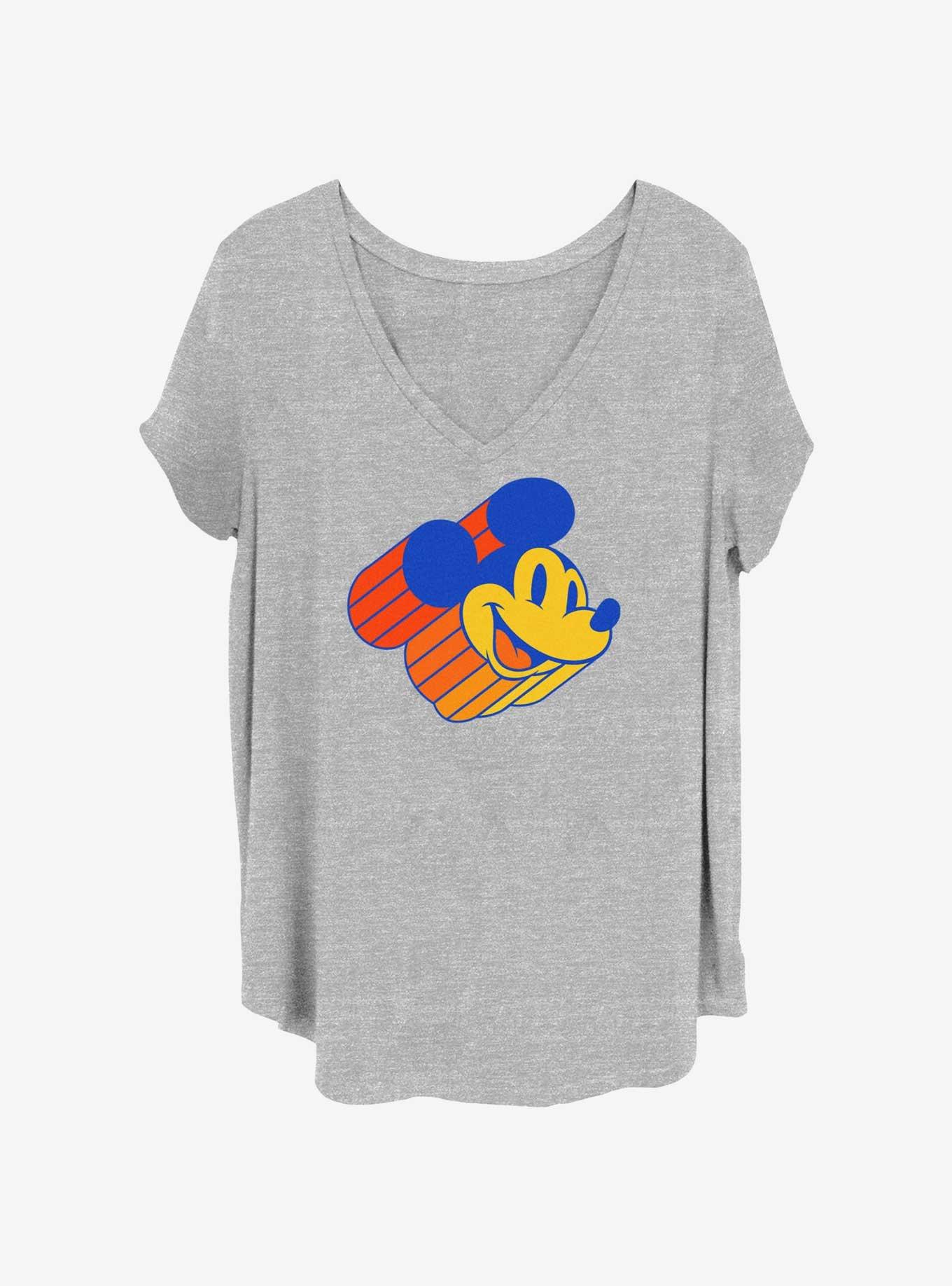 Disney Mickey Mouse Mickey Pop Head Girls T-Shirt Plus Size, , hi-res