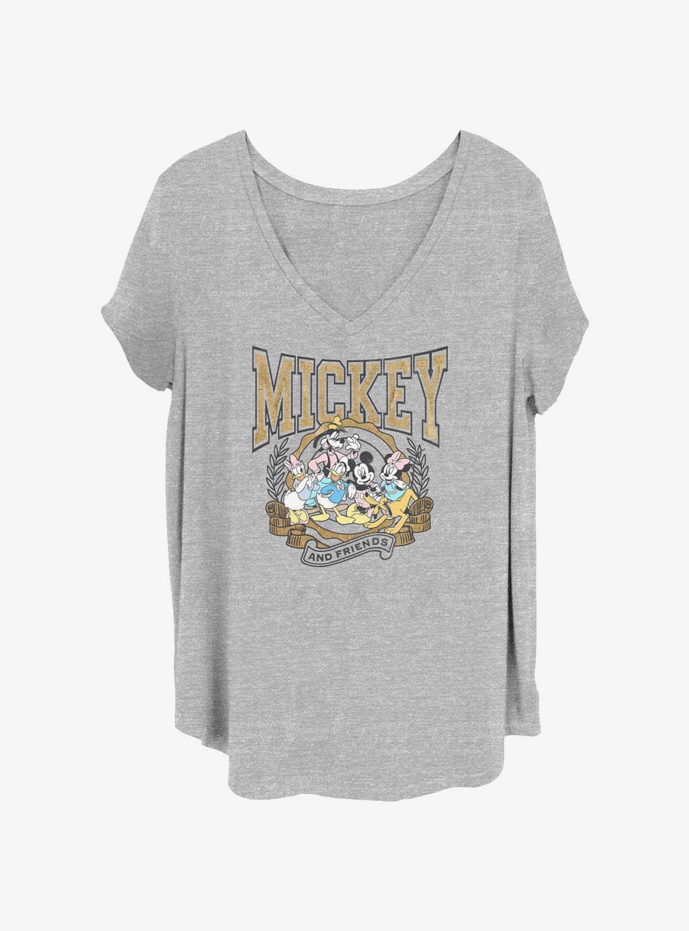 Disney Mickey Mouse & Friends Laurel Scroll Girls T-Shirt Plus Size