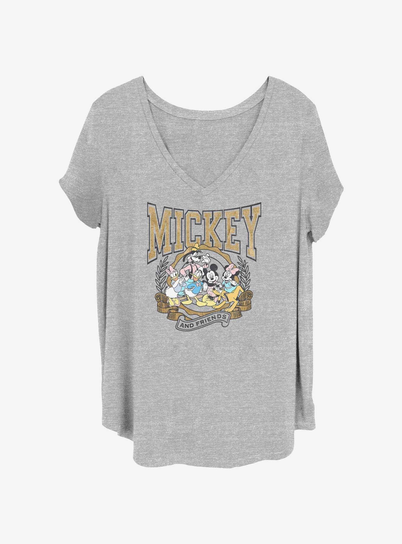 Disney Mickey Mouse & Friends Laurel Scroll Girls T-Shirt Plus