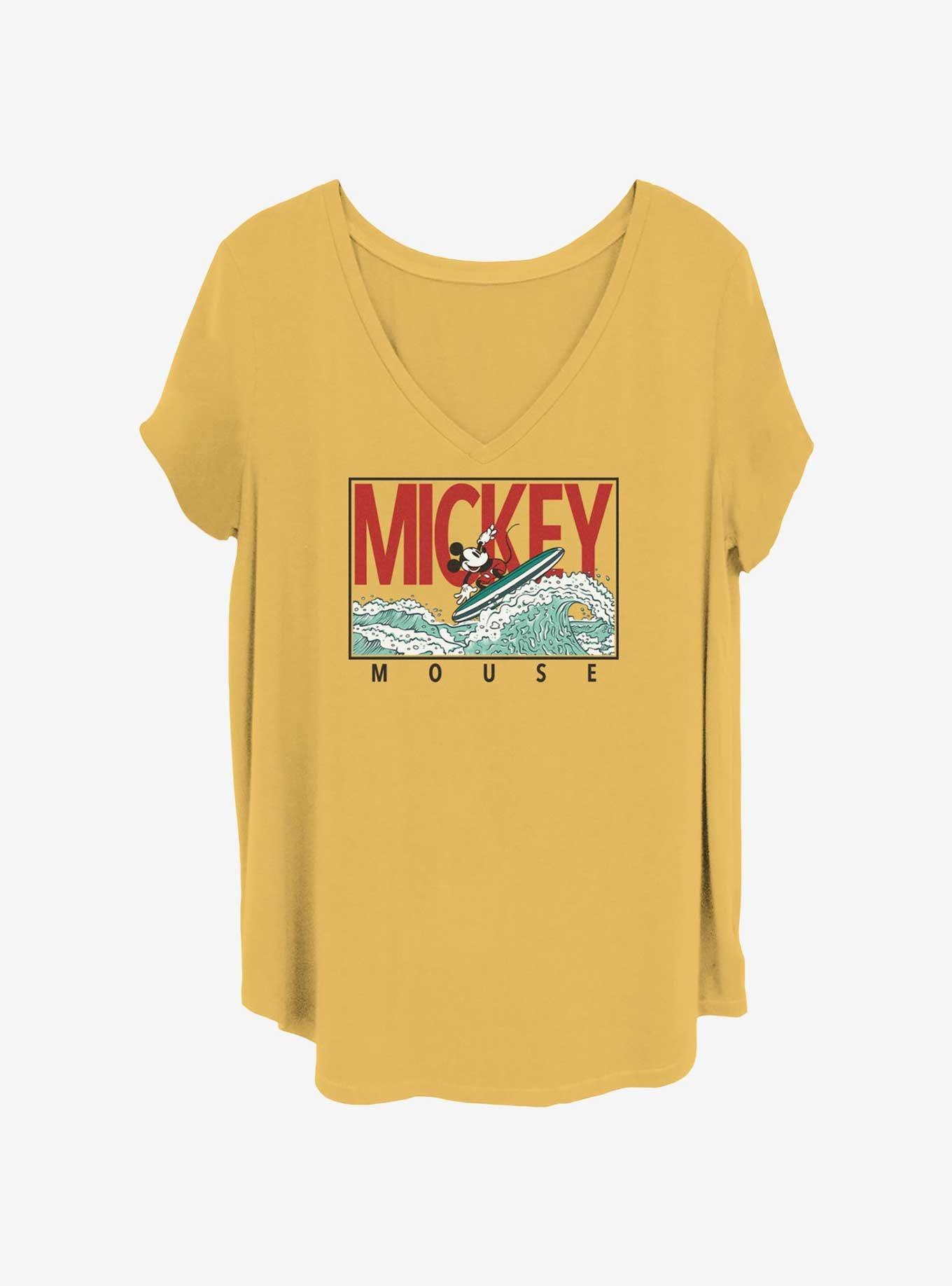 Disney Mickey Mouse Epic Surf Girls T-Shirt Plus Size