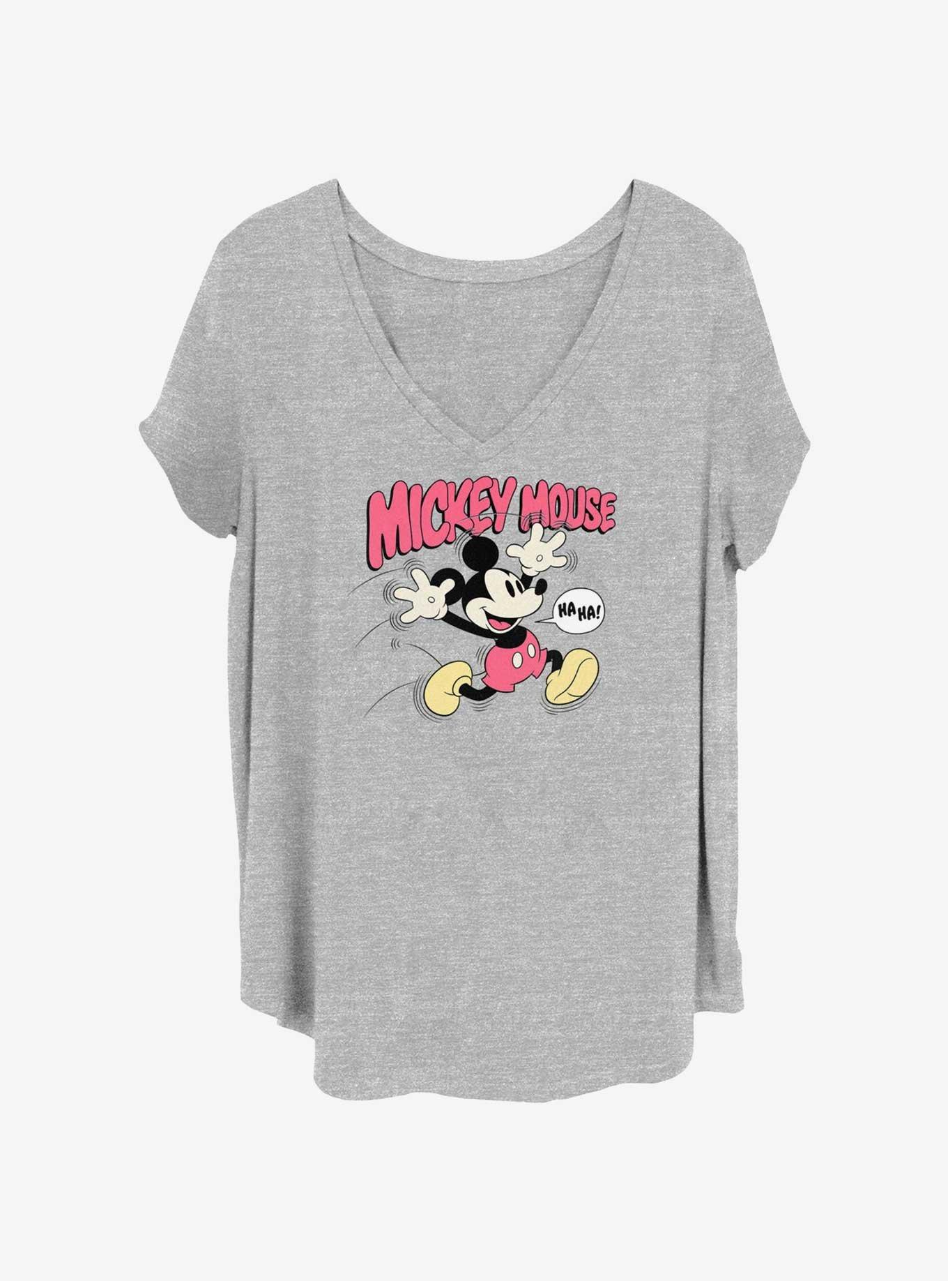 Disney Mickey Mouse Running Mick Girls T-Shirt Plus Size, , hi-res