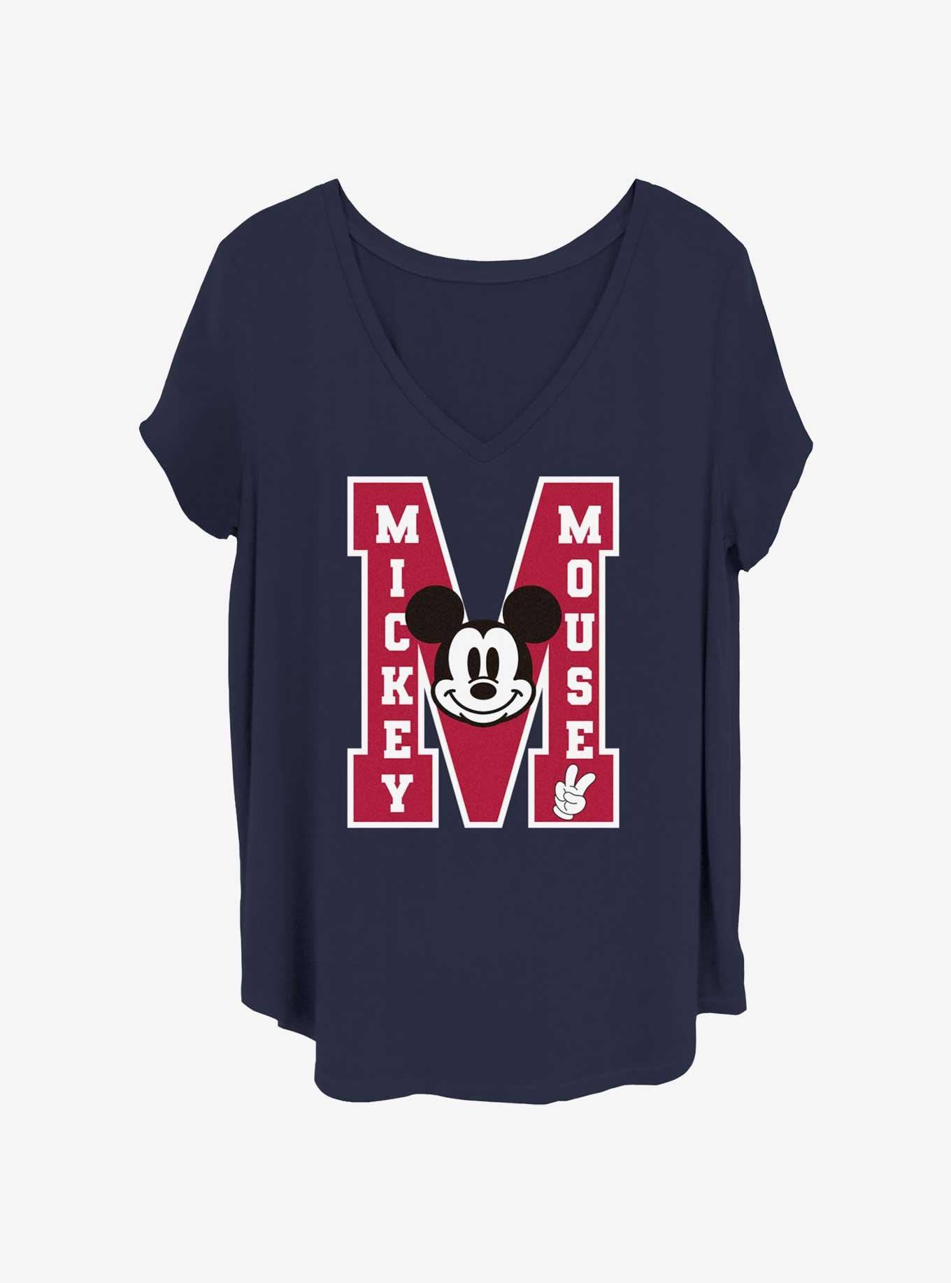 Disney Mickey Mouse M Mickey Mouse Girls T-Shirt Plus Size
