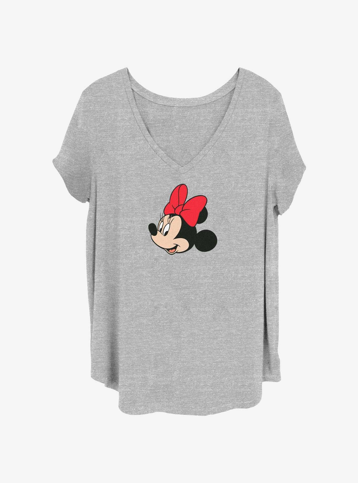 Disney Minnie Mouse Smile Pose Girls T-Shirt Plus Size