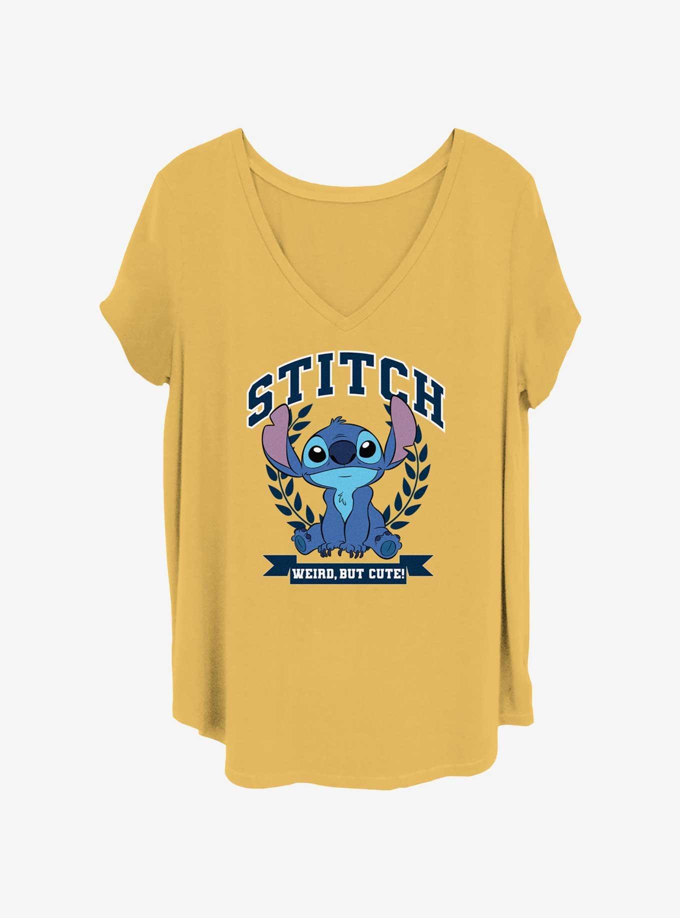 Disney Lilo & Stitch Weird But Cute Girls T-Shirt Plus Size
