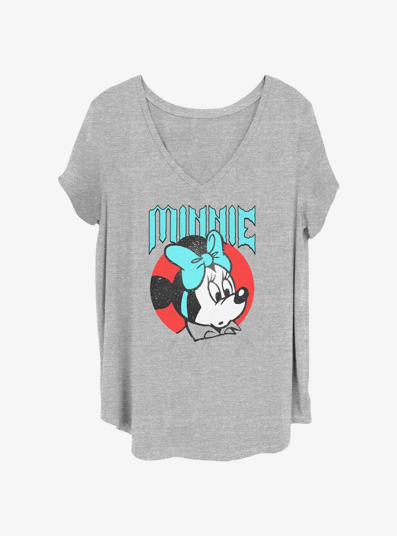 Disney Minnie Mouse Grunge Minnie Girls T-Shirt Plus Size