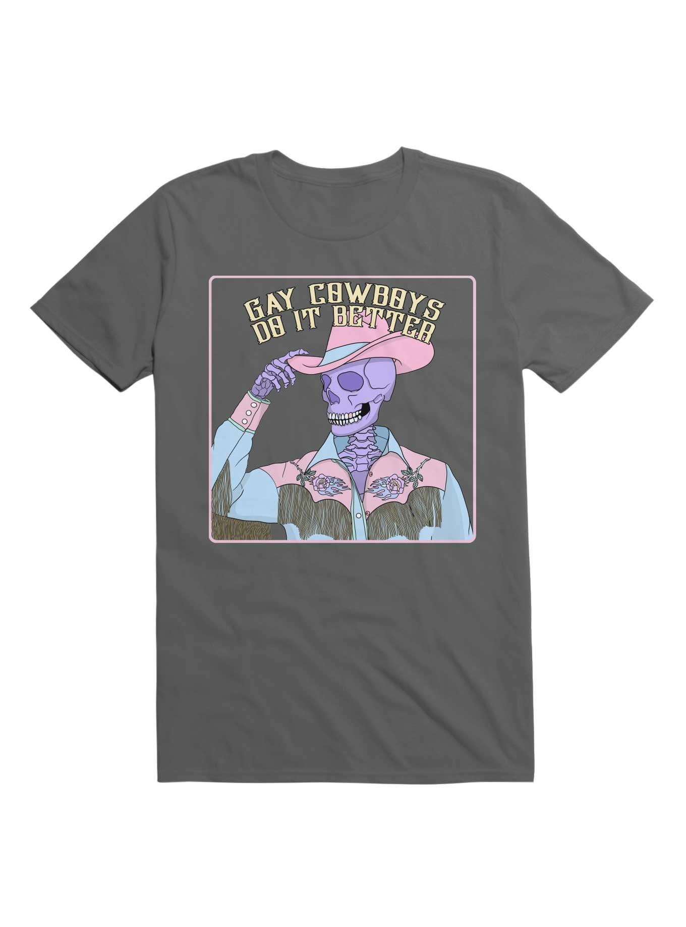 Gay Cowboys Do It Better T-Shirt, , hi-res