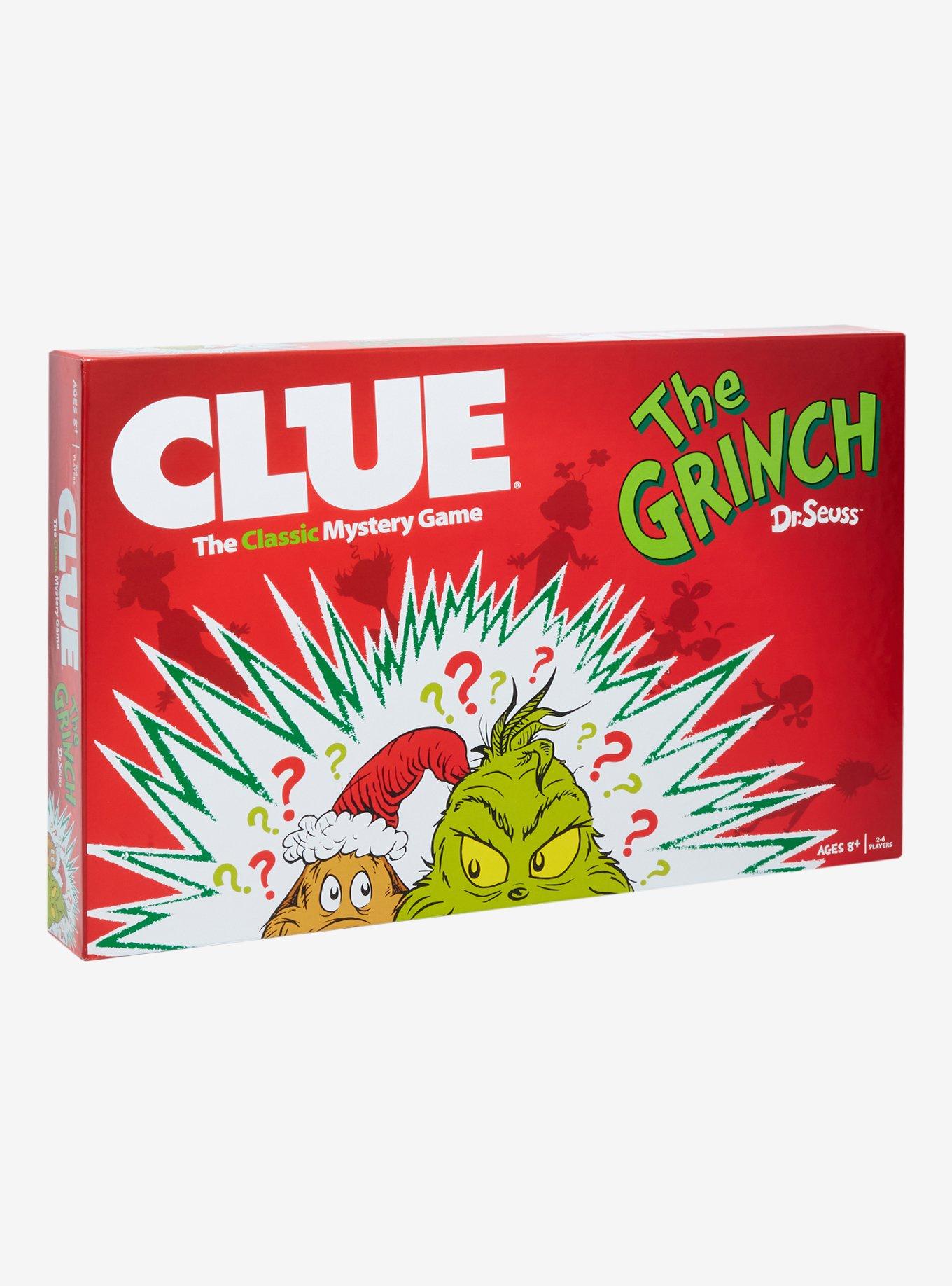 Clue: Dr. Seuss How The Grinch Stole Christmas Board Game, , hi-res