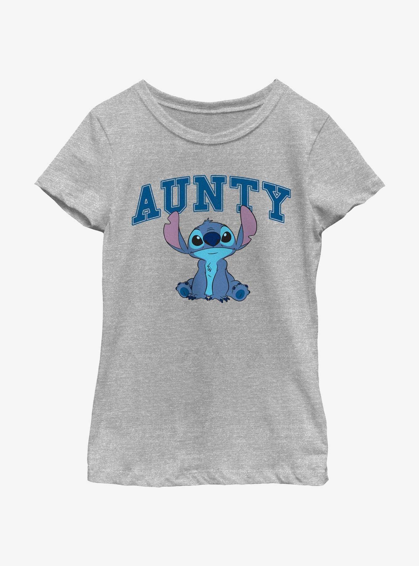 Disney Lilo & Stitch Aunty Sitting Youth Girls T-Shirt