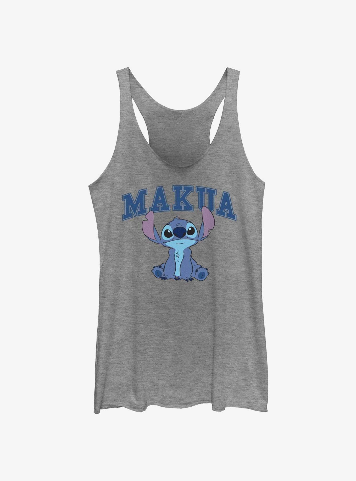 Disney Lilo & Stitch Makua Stitch Sitting Womens Tank Top, GRAY HTR, hi-res