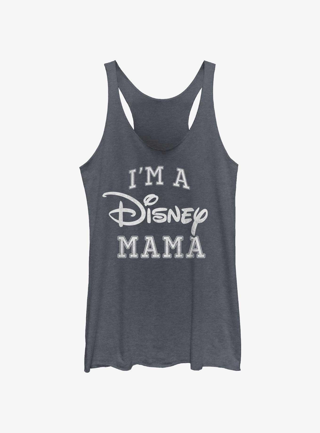 Disney Im A Disney Mama Womens Tank Top, NAVY HTR, hi-res